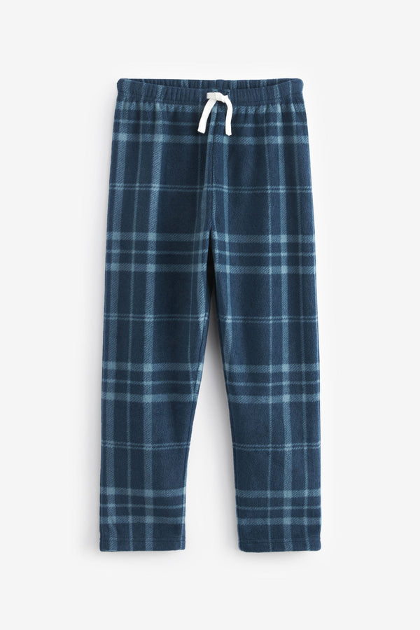 Blue Cosy Pyjama Bottoms (5-16yrs)