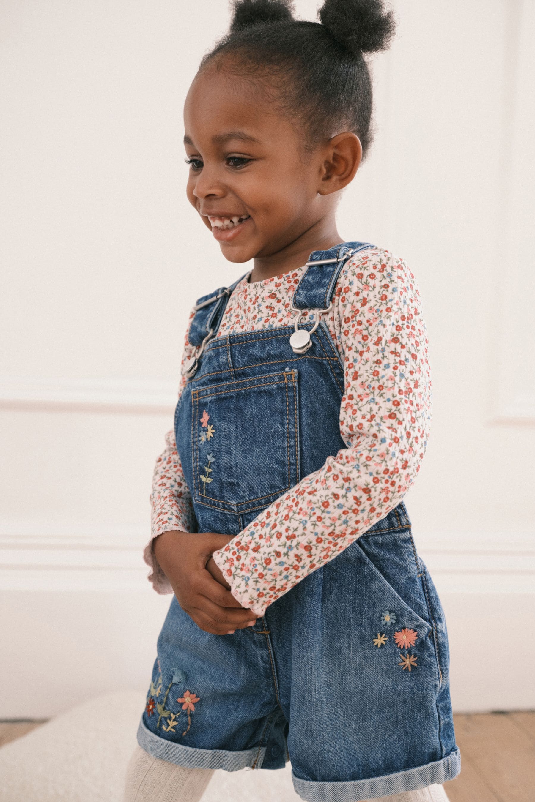 Denim Dungarees & Top 2 Piece Set (3mths-7yrs)