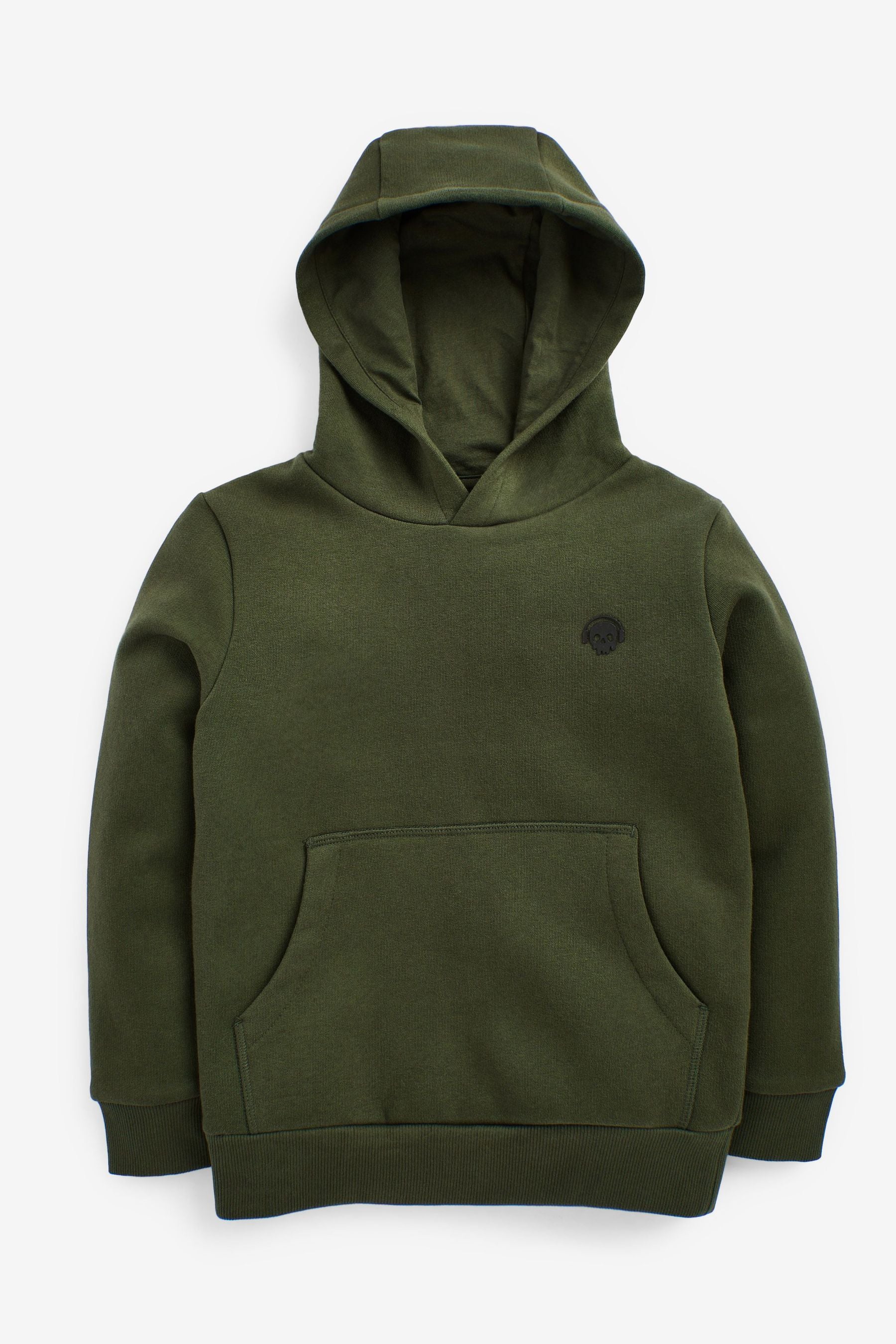 Khaki Green Hoodie Set Heavyweight Plain (3-16yrs)