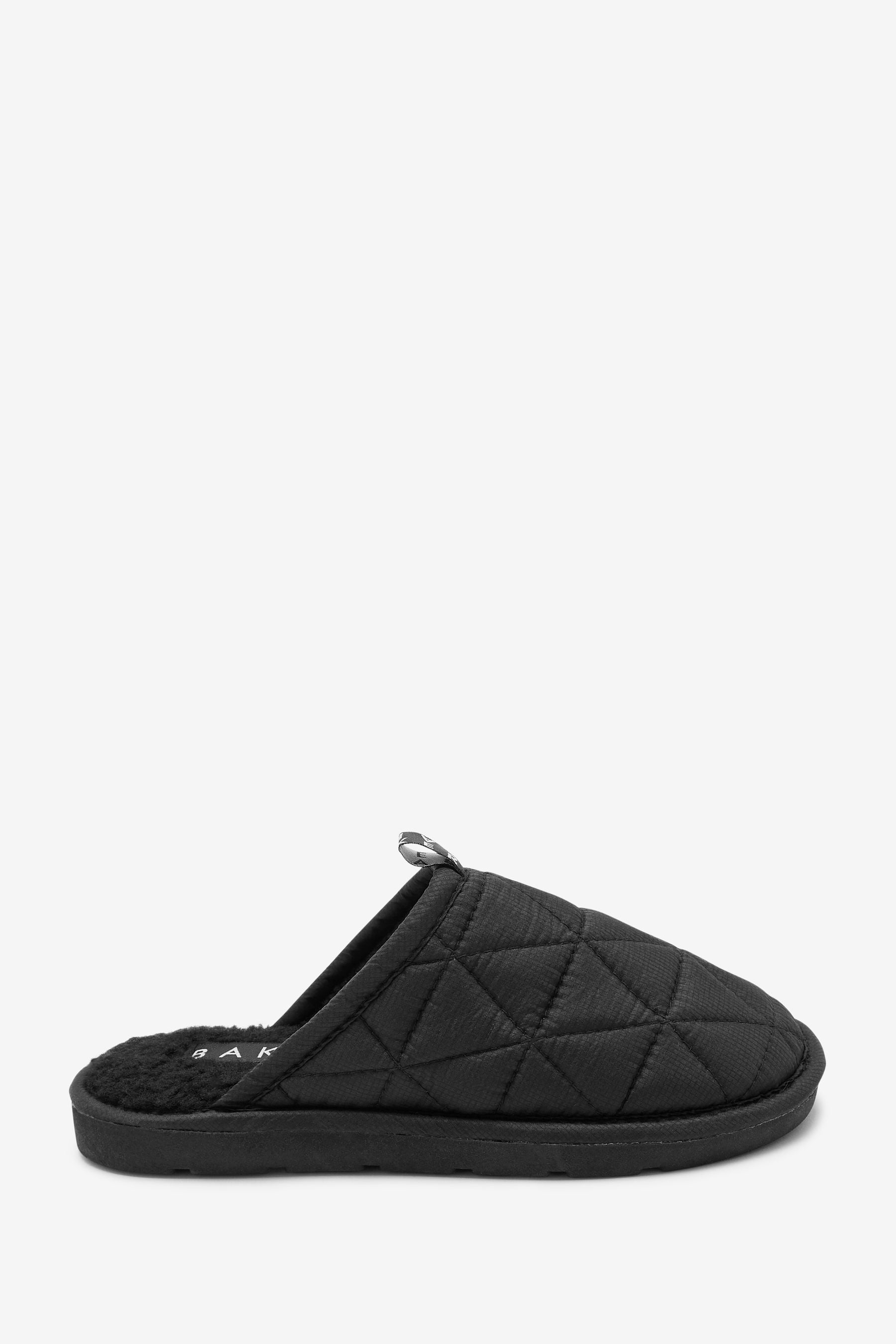 Black Baker by Ted Baker Black Slippers