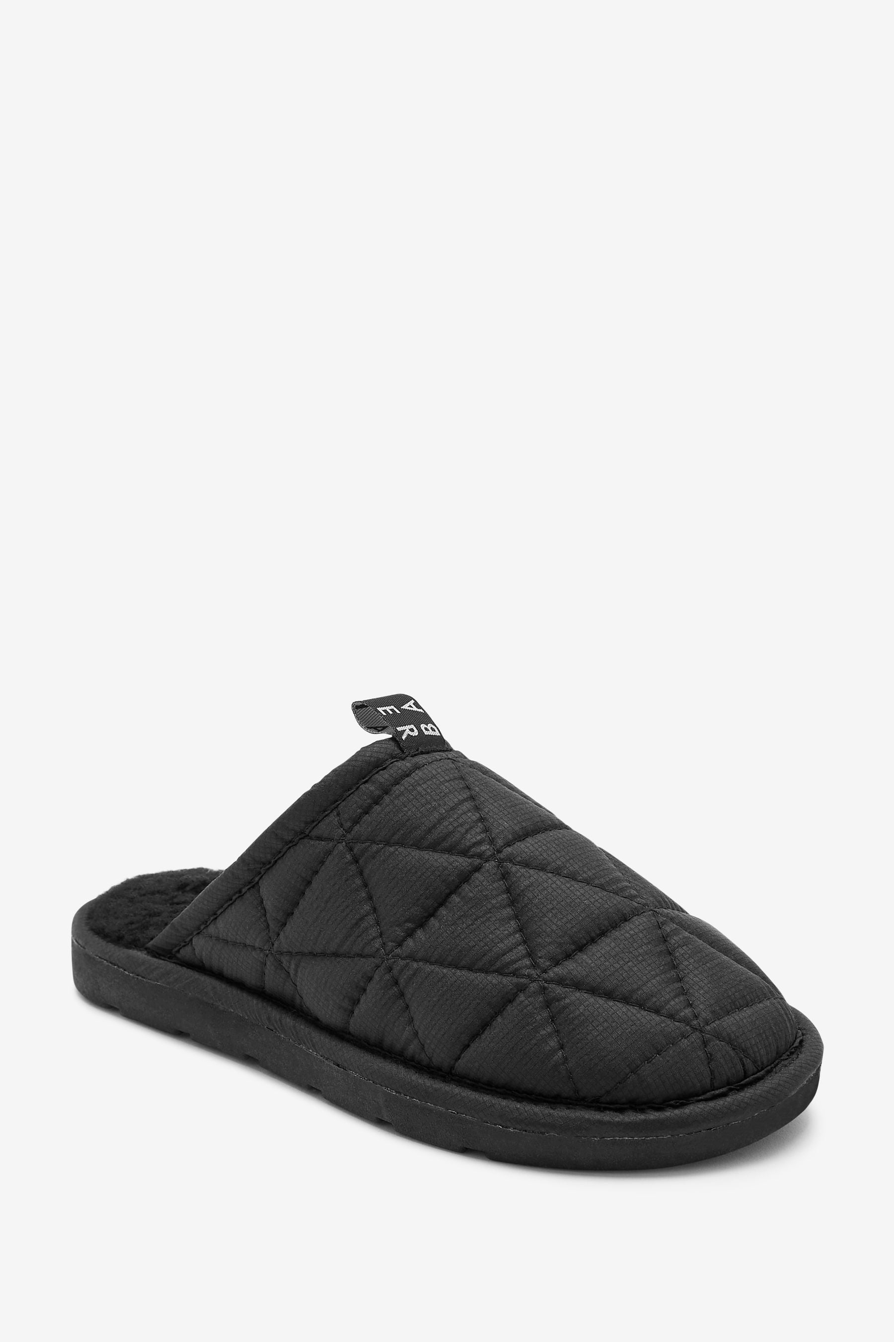 Black Baker by Ted Baker Black Slippers