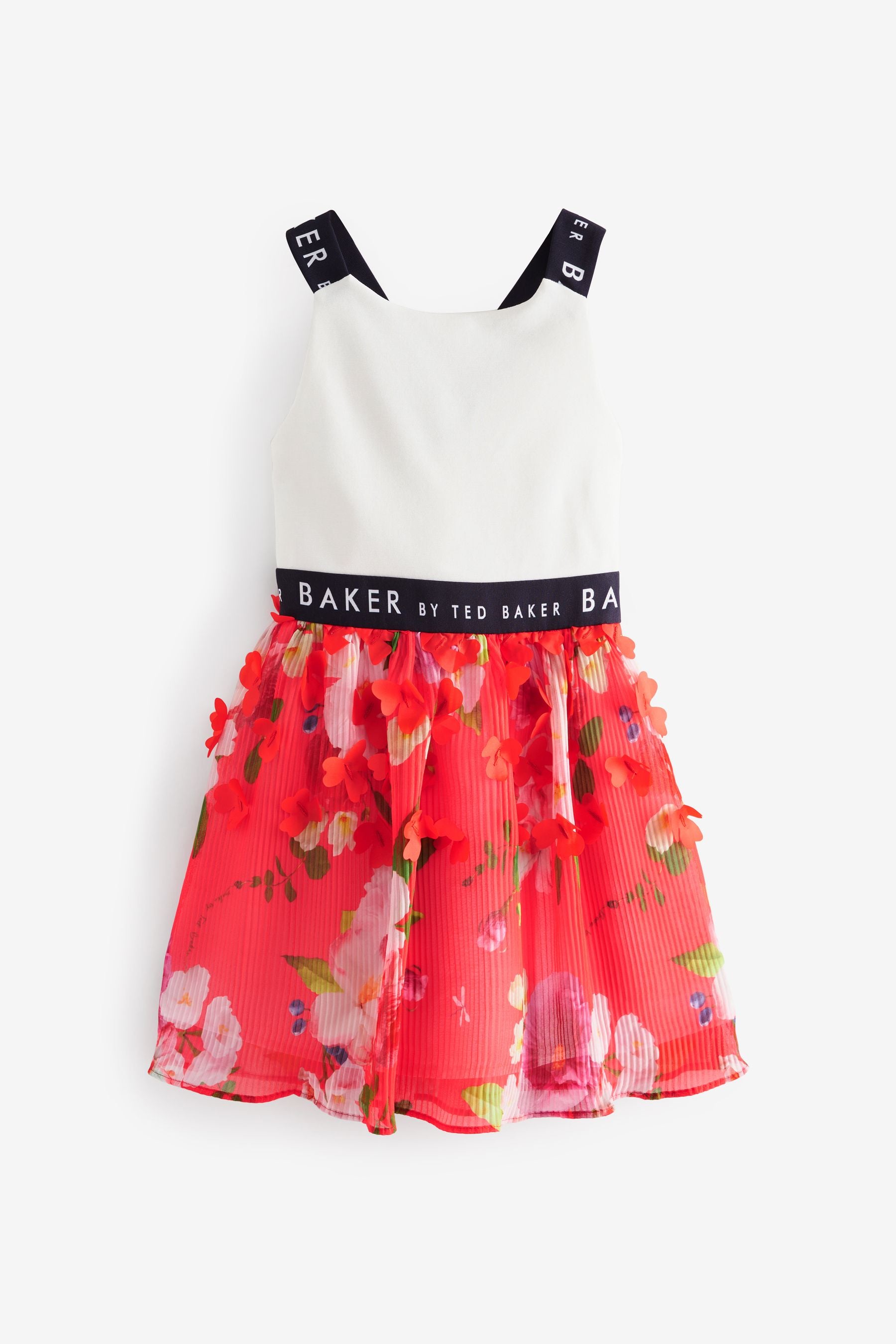 Red Baker by Ted Baker 3D Flower Mockable Dress