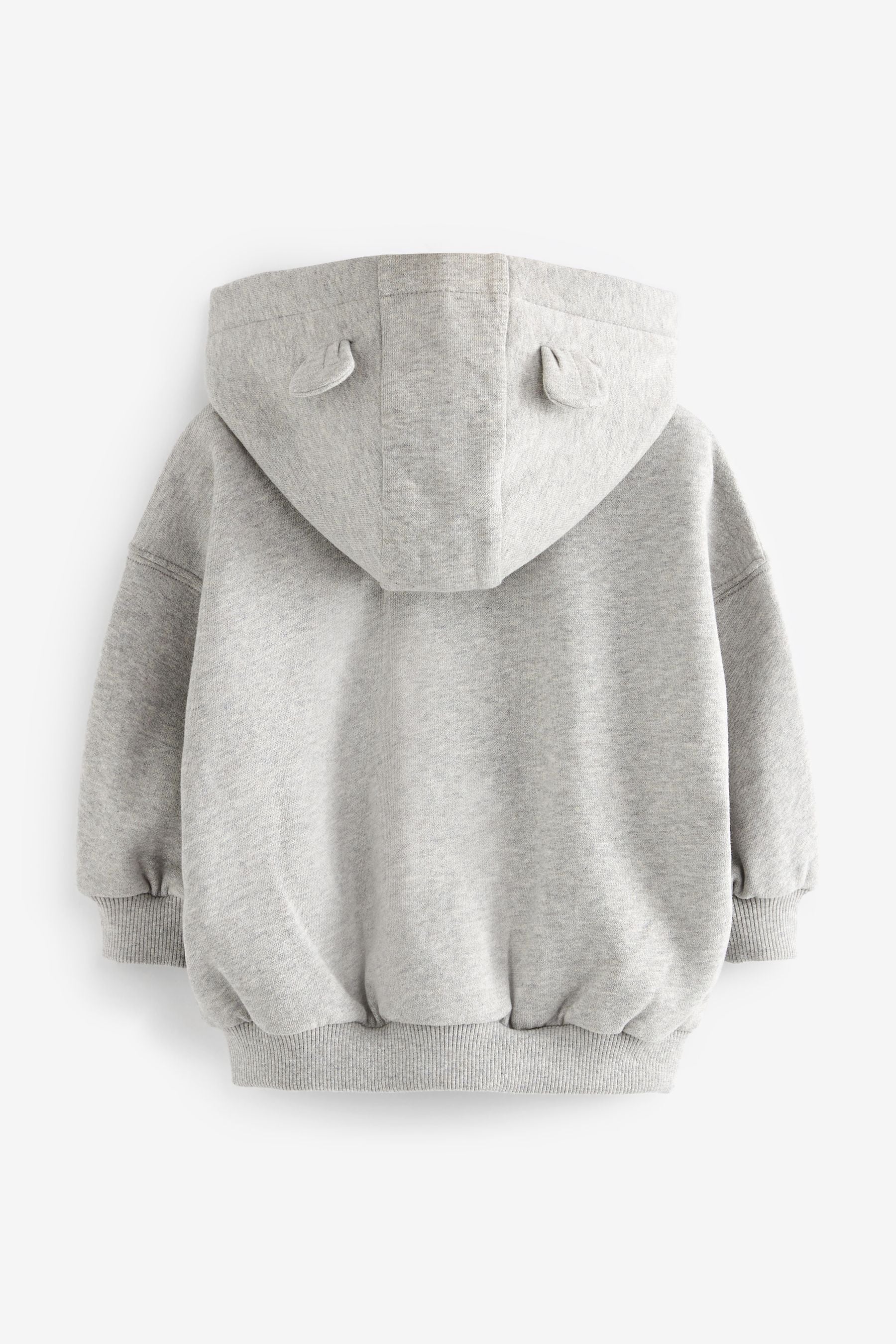 Grey Zip Through Hoodie (3mths-7yrs)