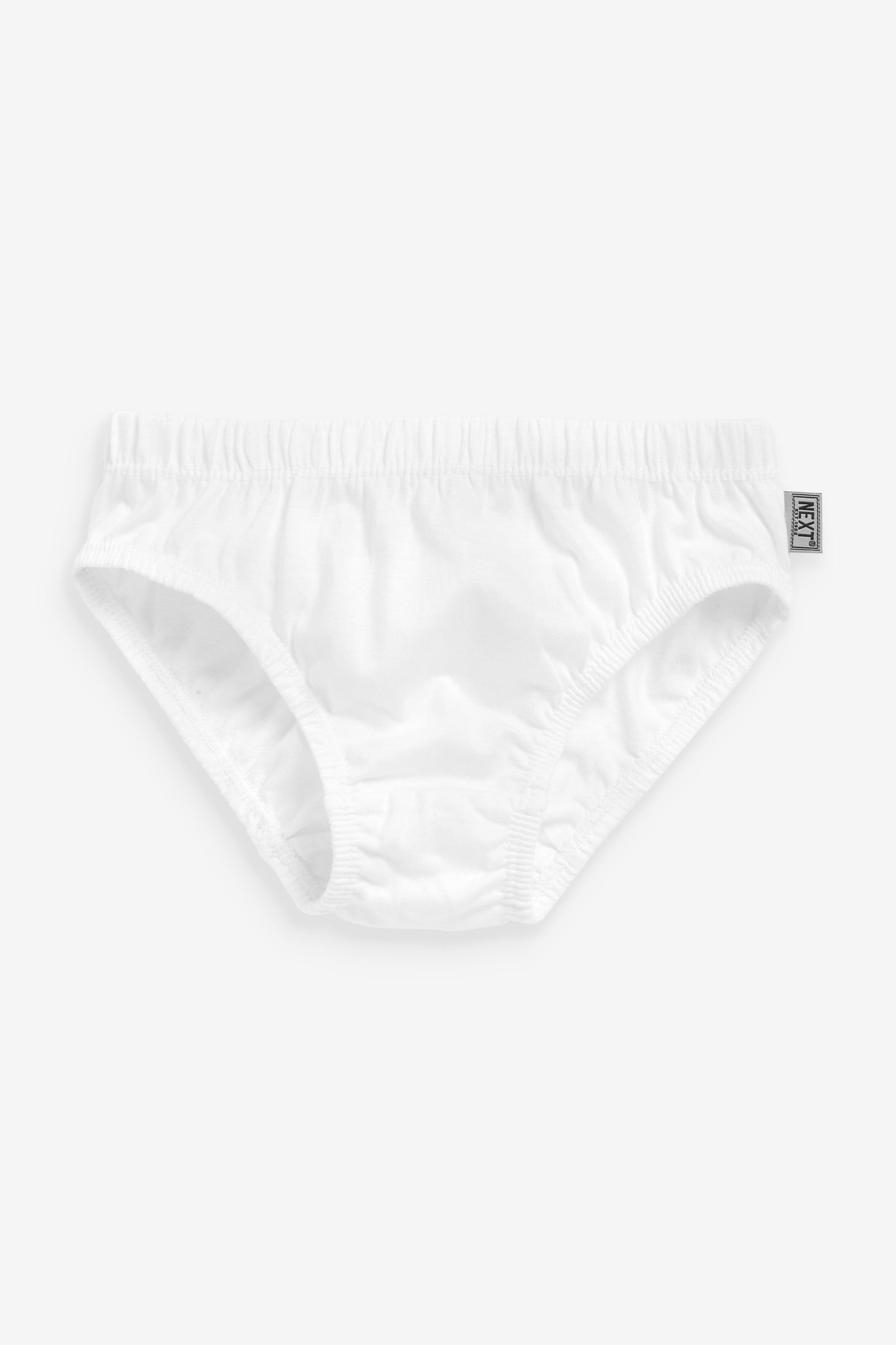 White 7 Pack Briefs (1.5-16yrs)