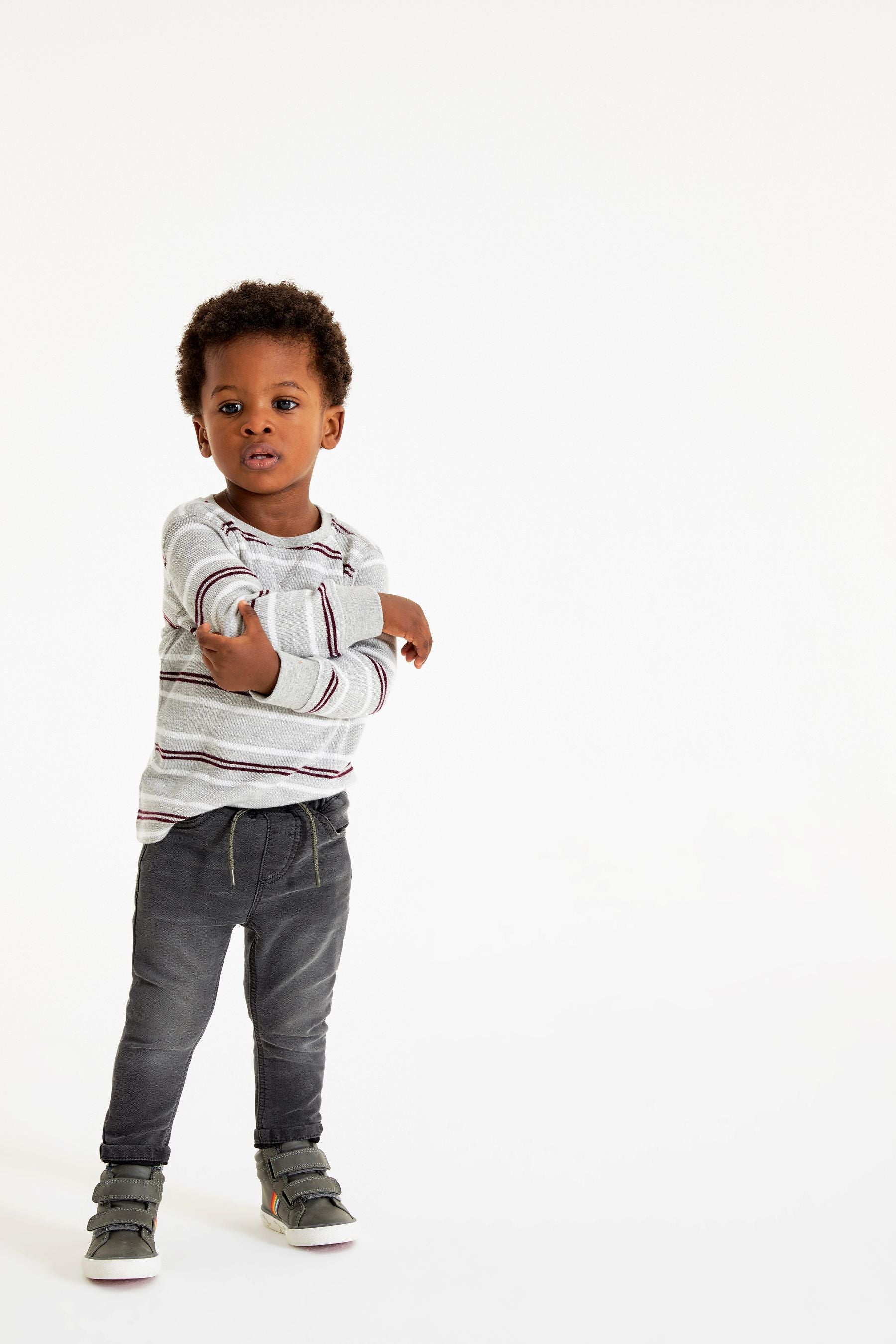 Grey Denim Jogger Jeans (3mths-7yrs)