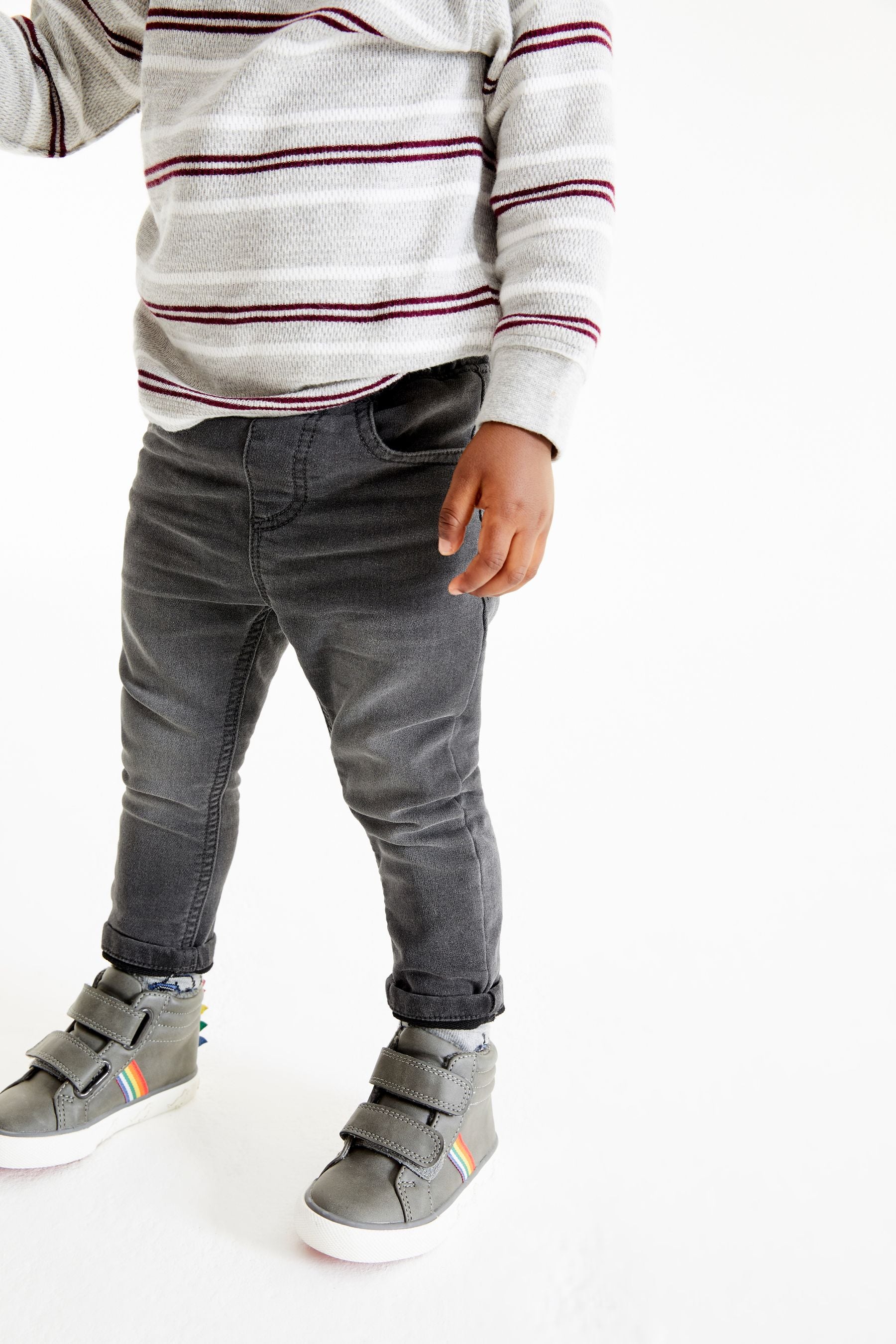 Grey Denim Jogger Jeans (3mths-7yrs)