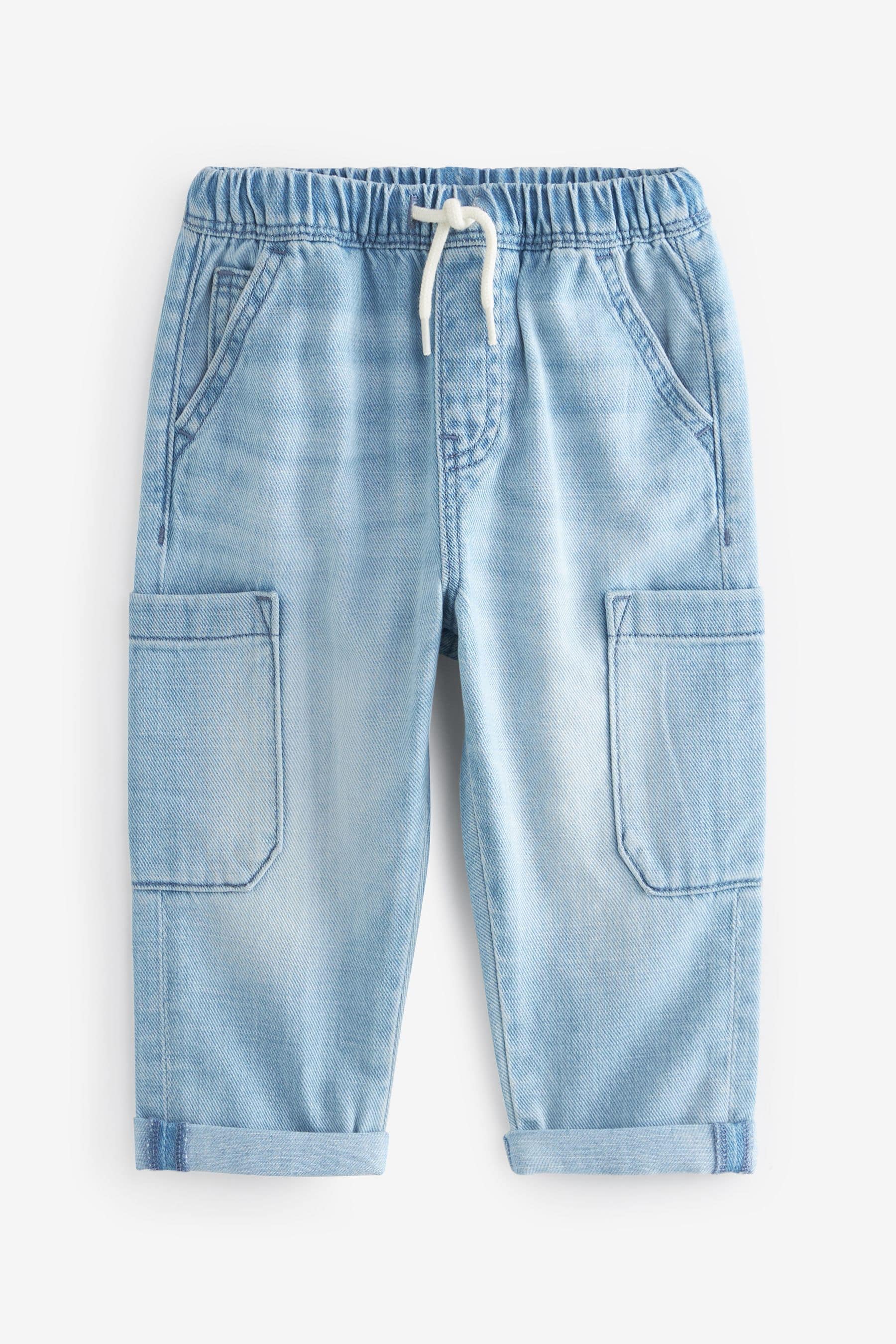 Light Blue Denim Utility Jeans (3mths-7yrs)