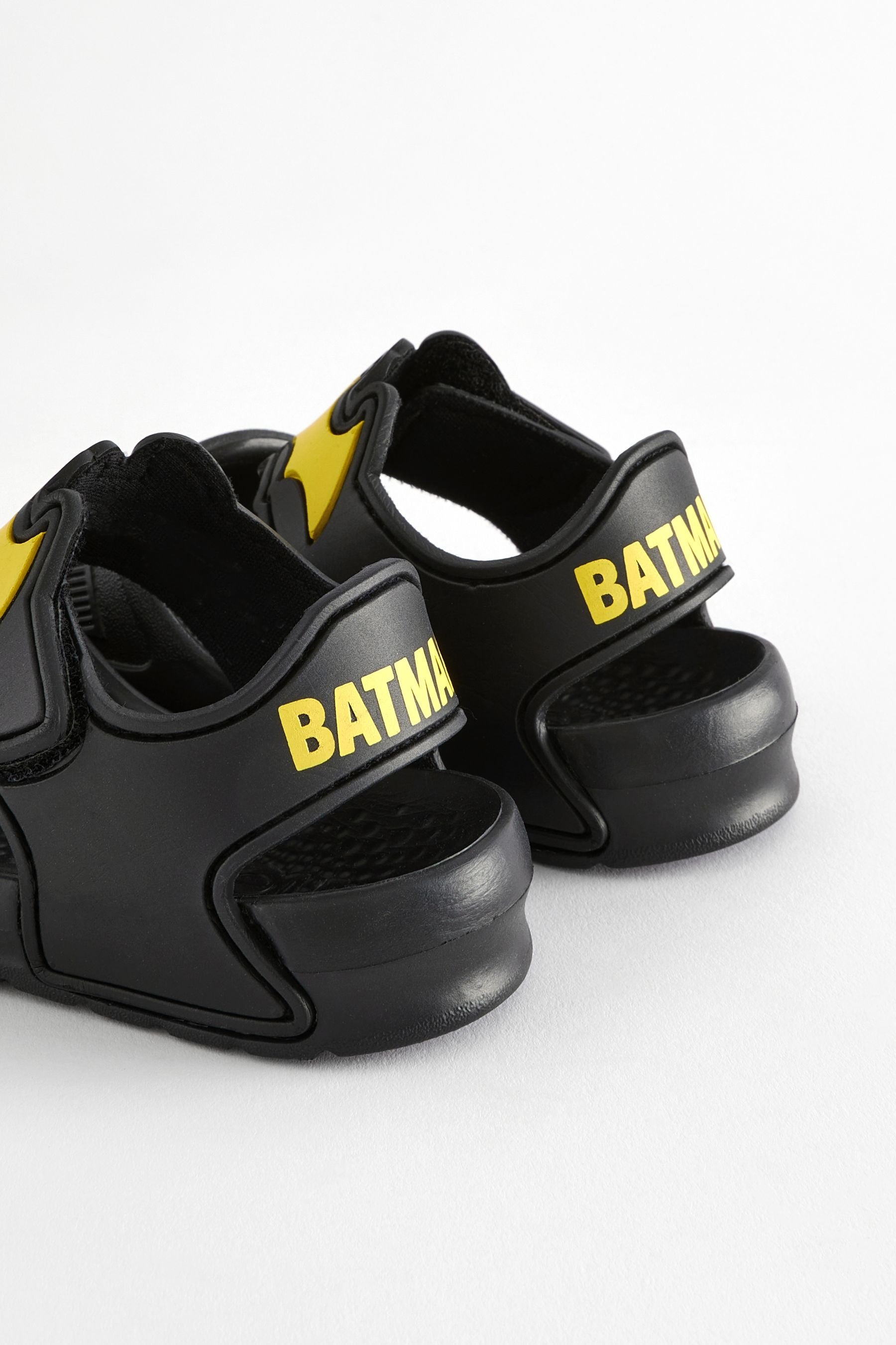 Black Batman Pool Sliders