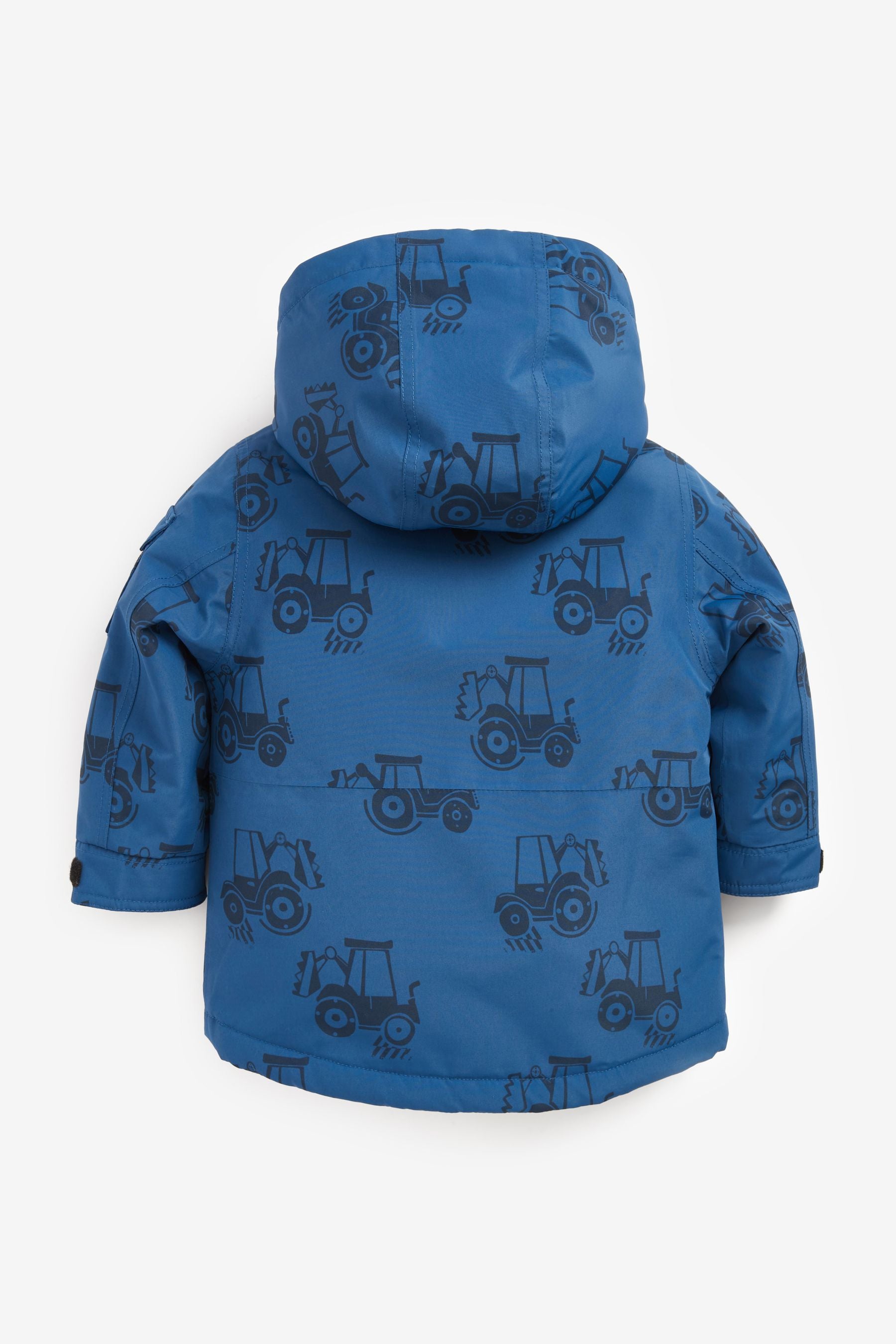 Cobalt Blue Digger Waterproof Coat (3mths-7yrs)