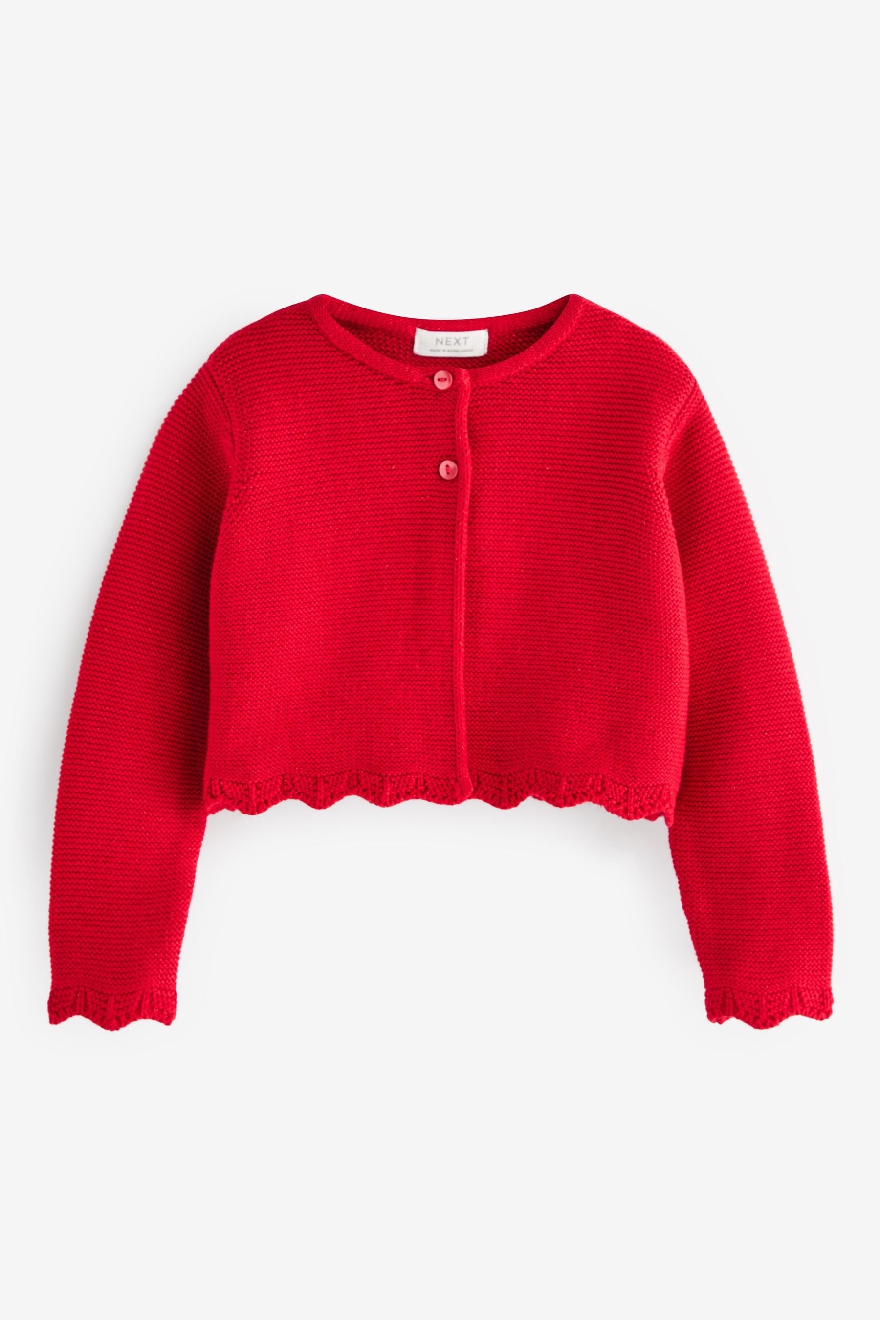 Red Sparkle Cardigan (3mths-7yrs)