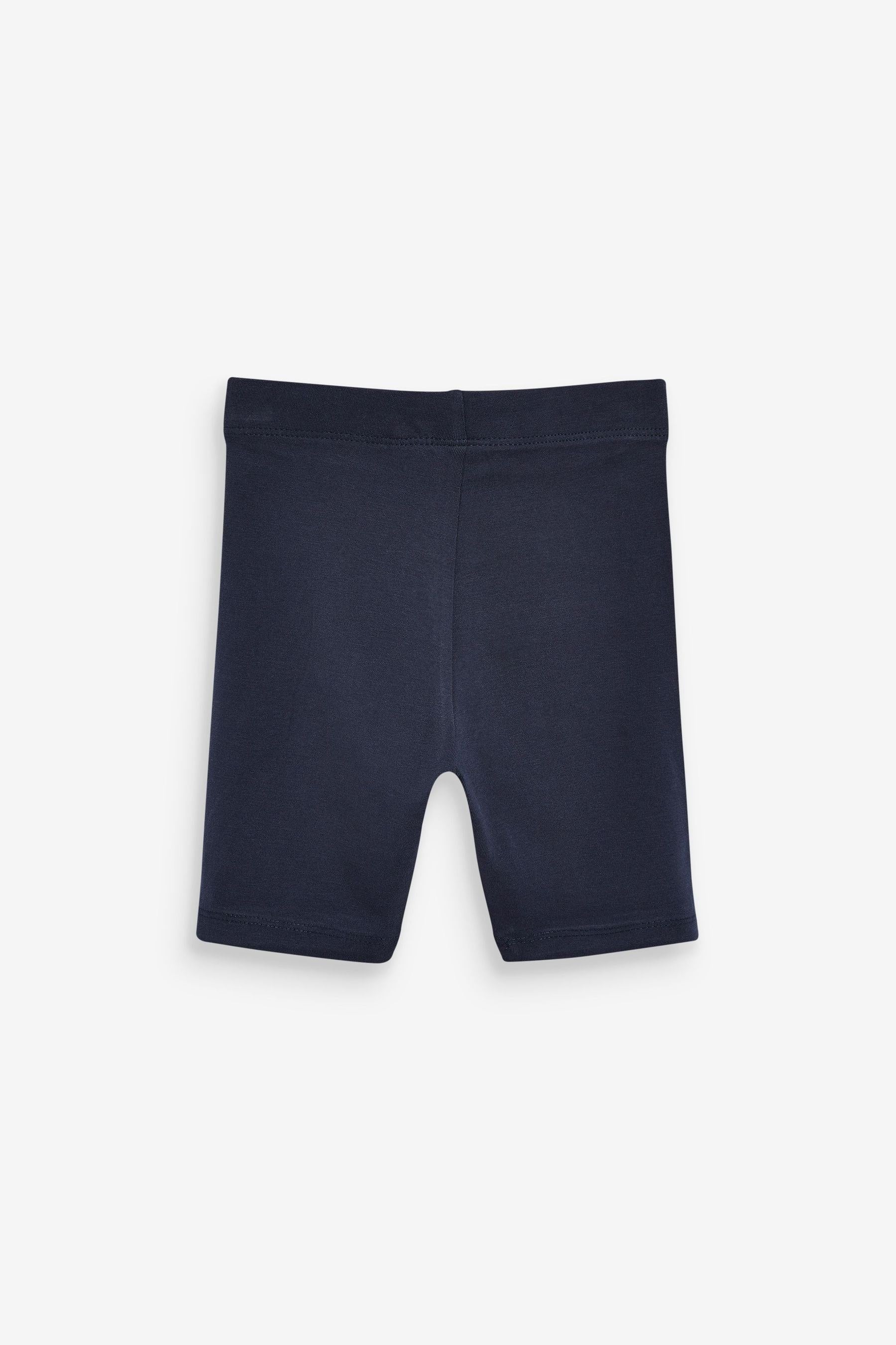 Multi 5 Pack Cotton Cycling Shorts (3mths-7yrs)