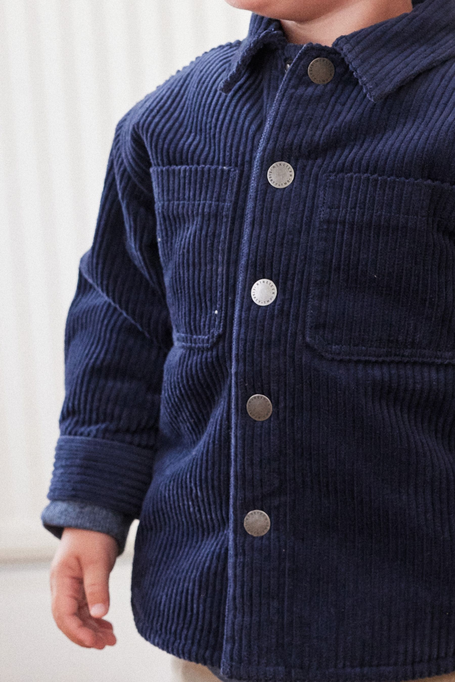 Navy Corduroy Shacket (3mths-12yrs)