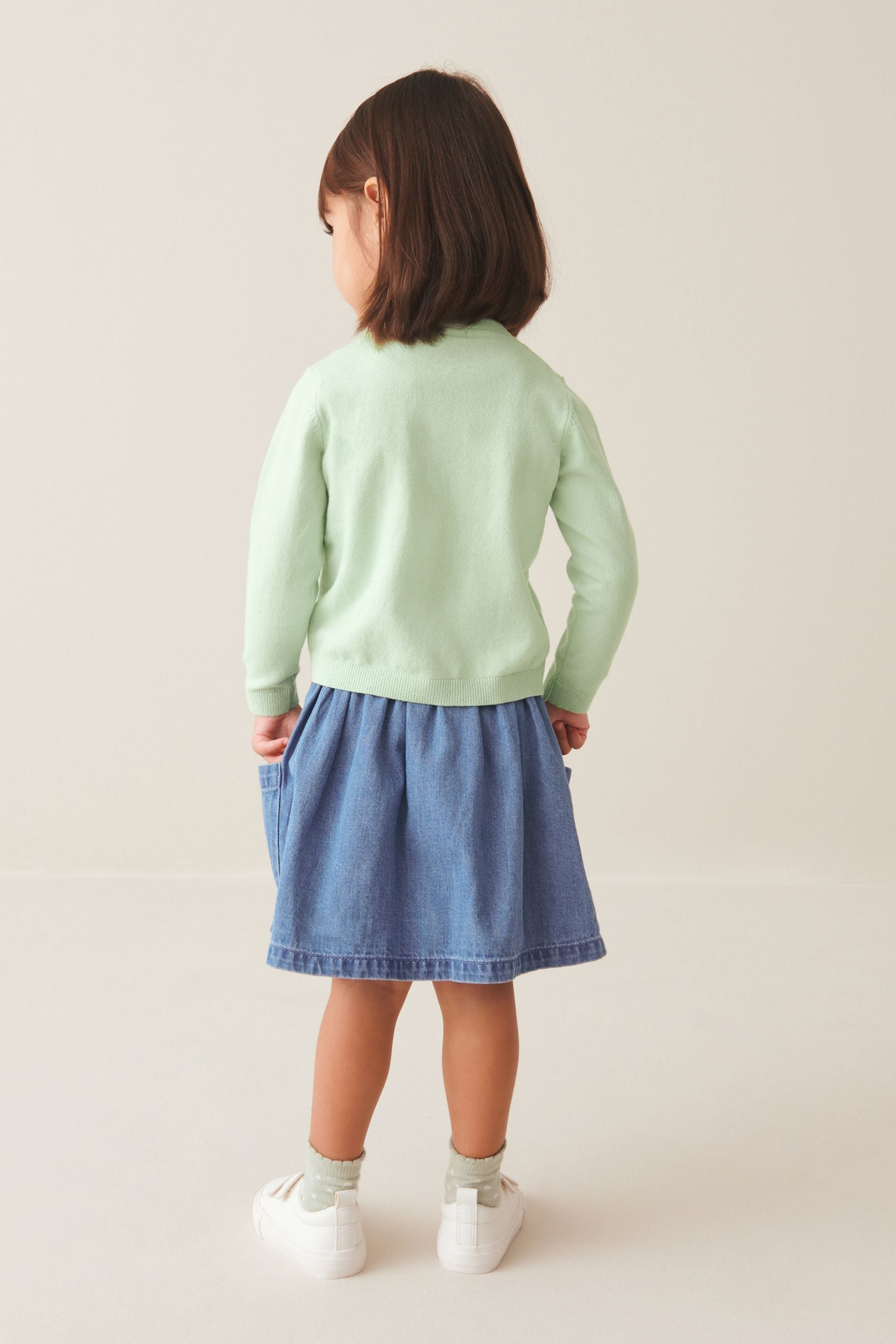 Mint Green Cardigan (3mths-7yrs)