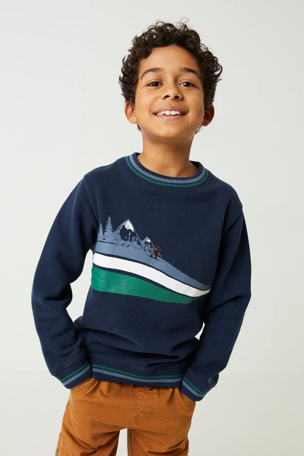 Blue FatFace Ski Slope Sweatshirt