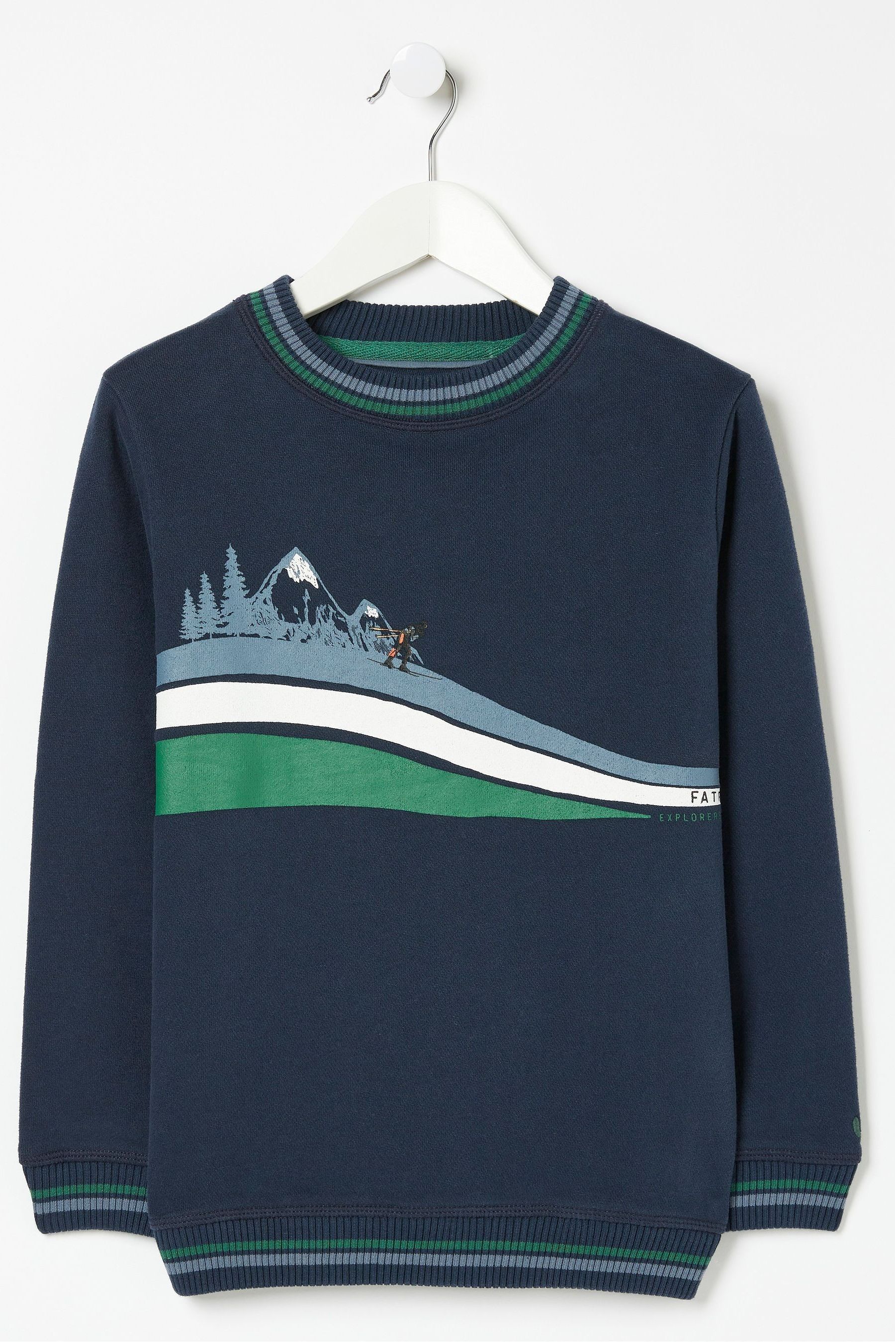 Blue FatFace Ski Slope Sweatshirt