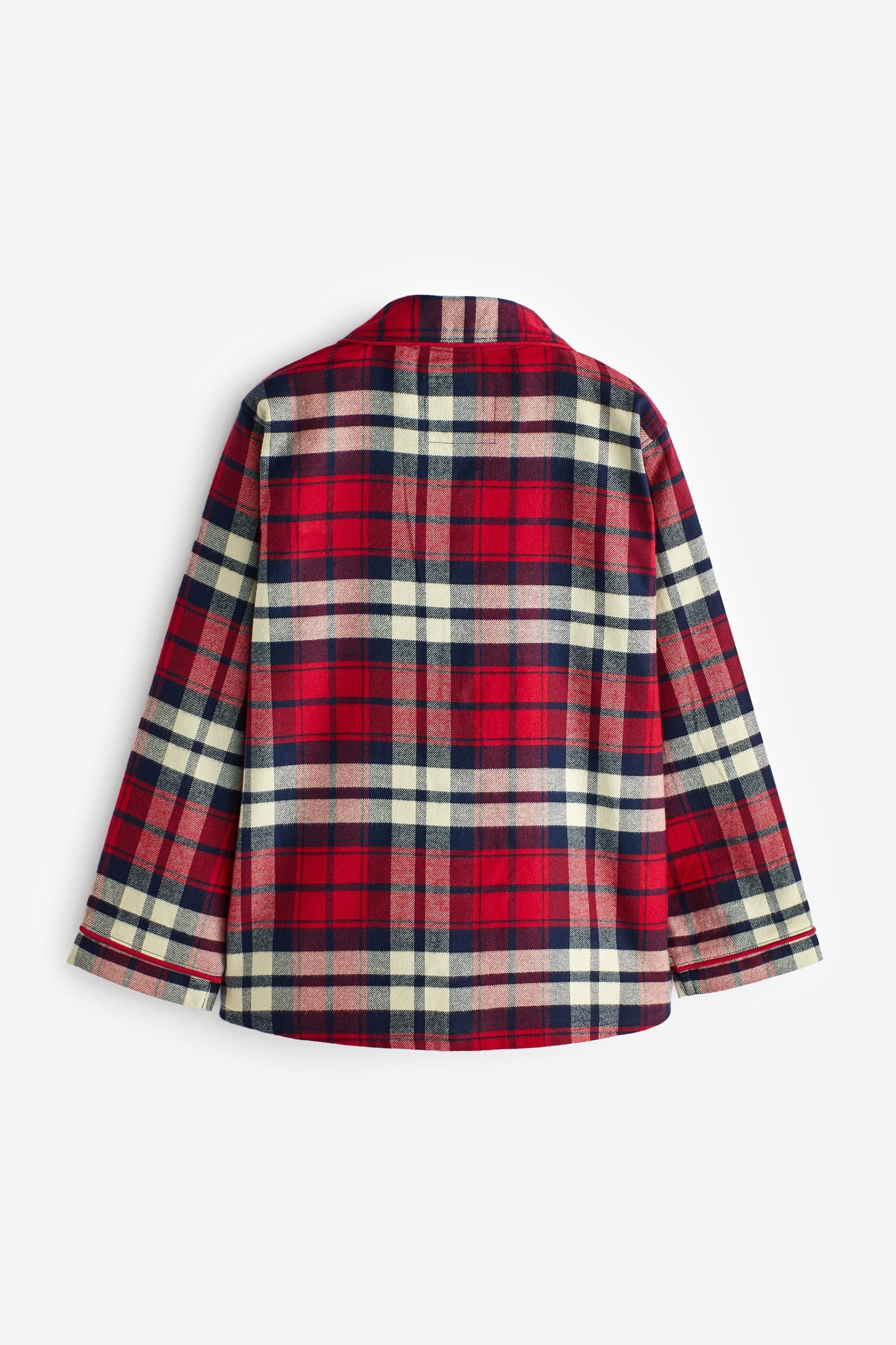 Red Kids Christmas Check Pyjamas (9mths-12yrs)