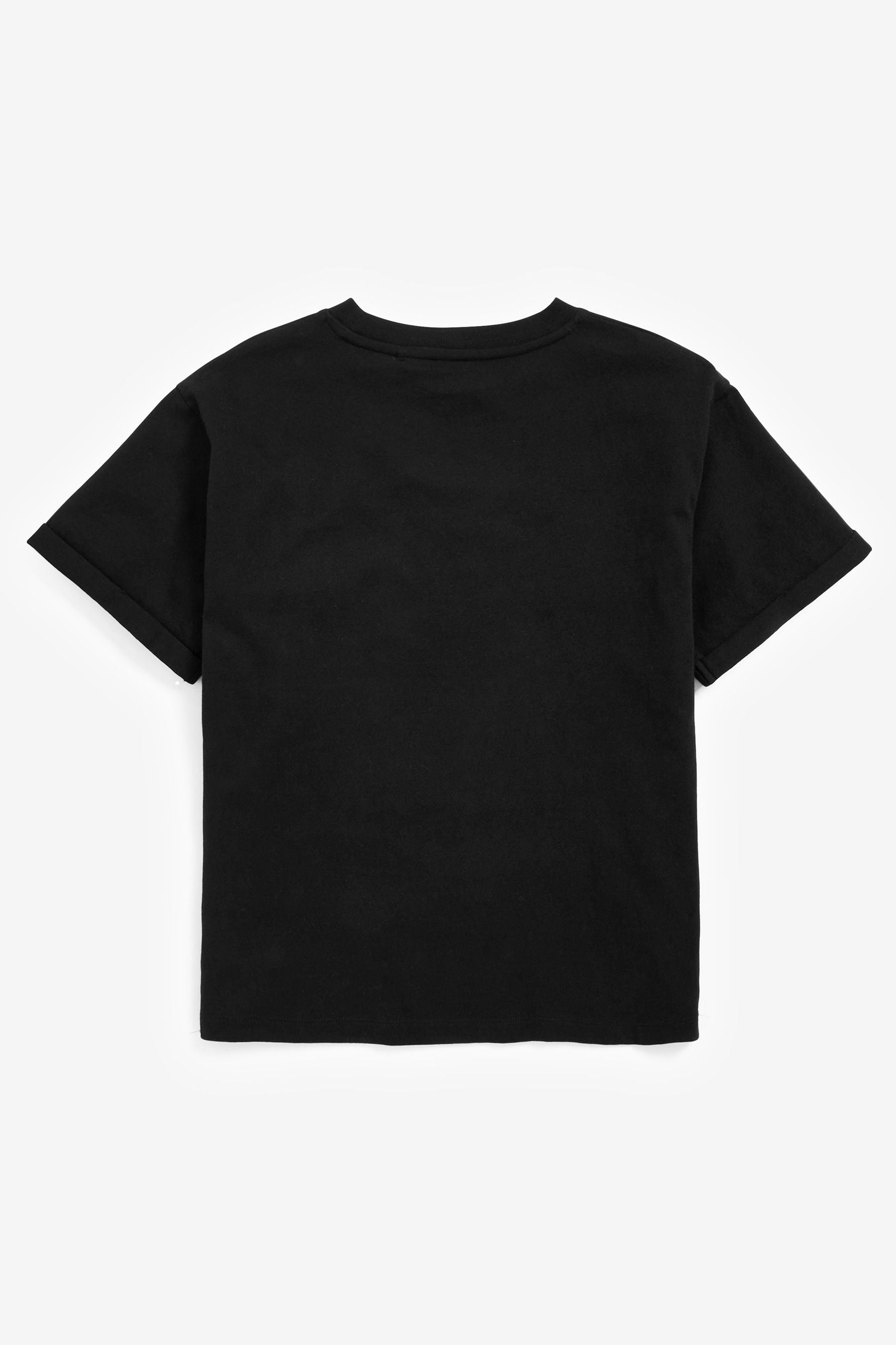 Black Oversized T-Shirt (3-16yrs)