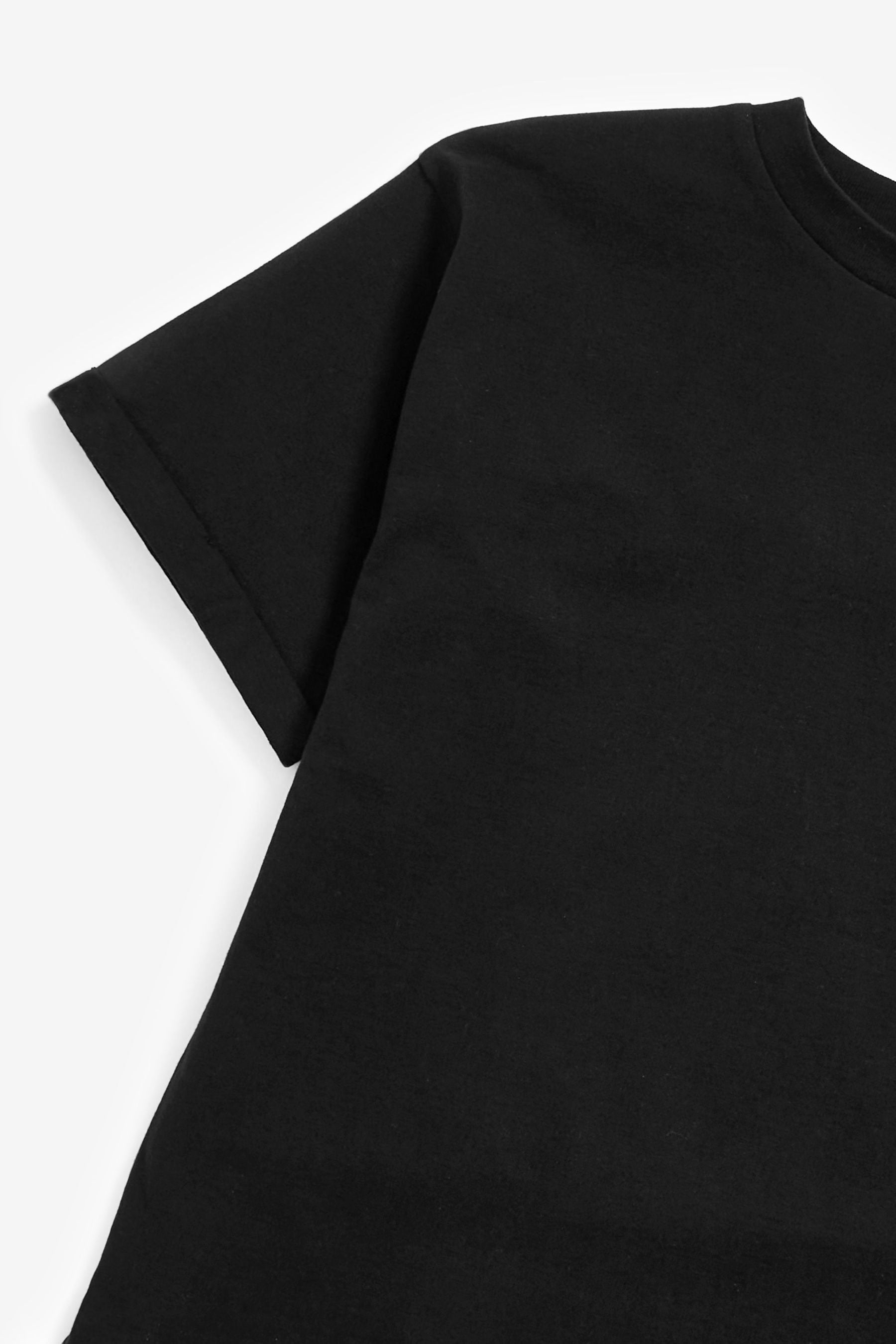 Black Oversized T-Shirt (3-16yrs)