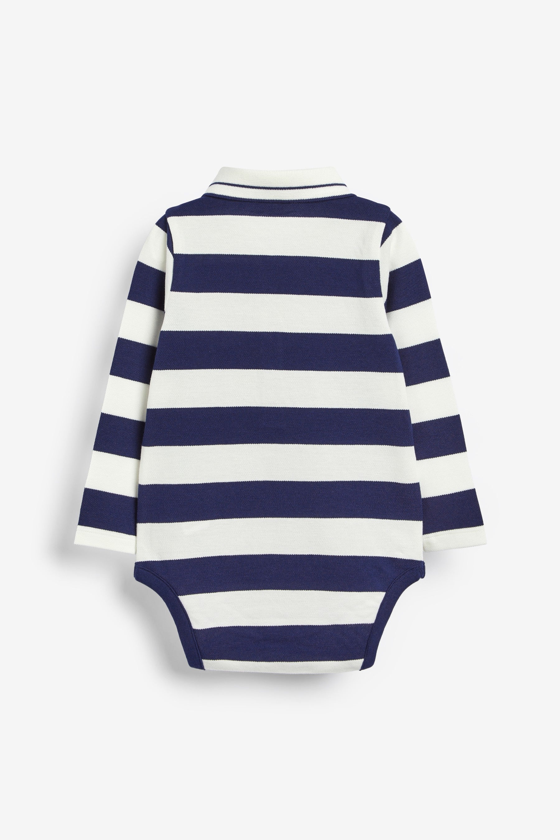 Navy/White 2 Pack Poloshirt Bodysuits