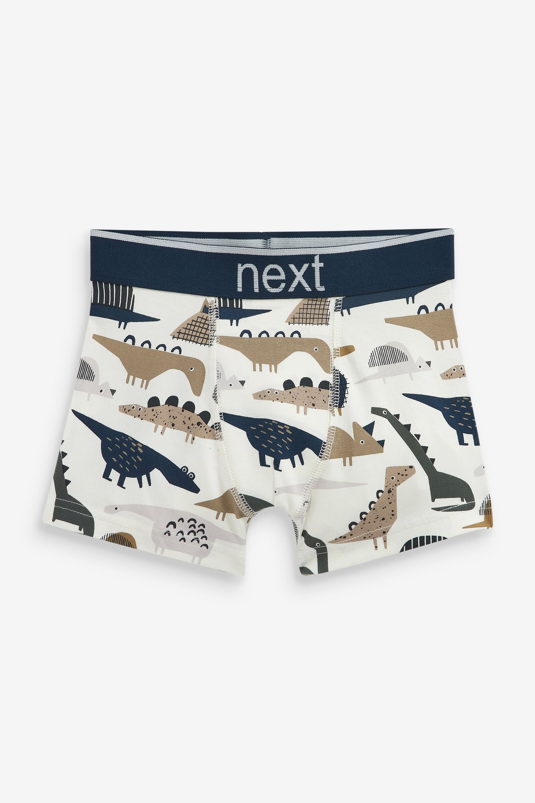 Natural Dino Camouflage Trunks 5 Pack (1.5-16yrs)