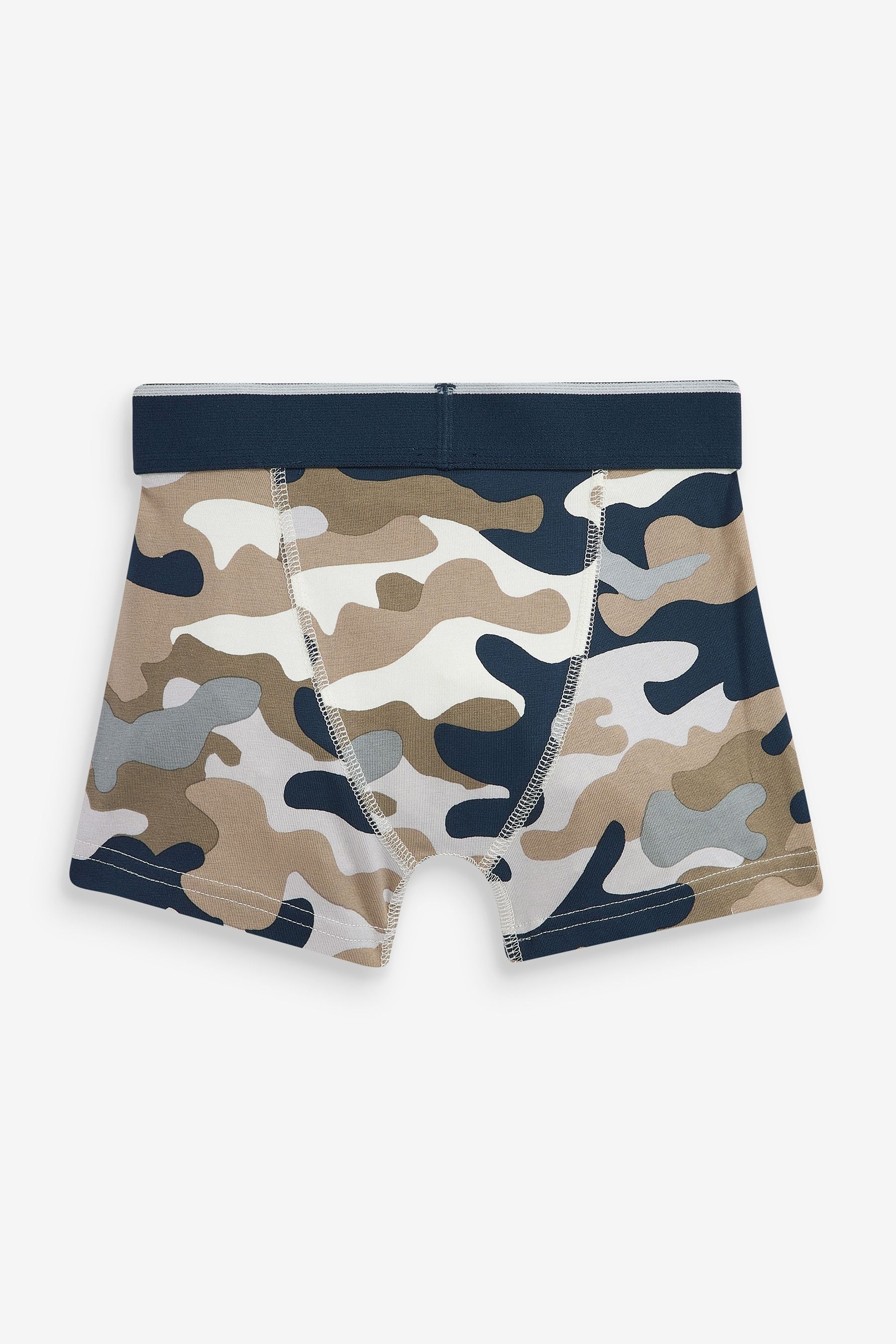 Natural Dino Camouflage Trunks 5 Pack (1.5-16yrs)