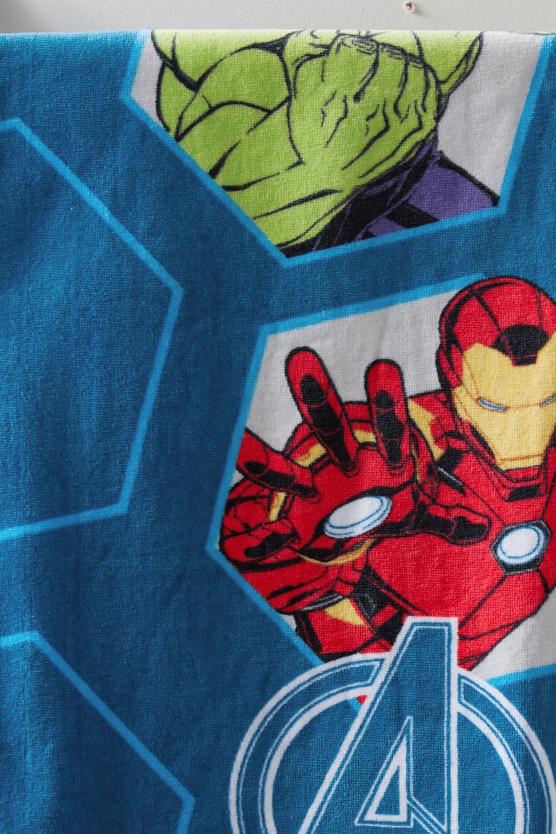 Navy Blue Children's Marvel Avengers Towel