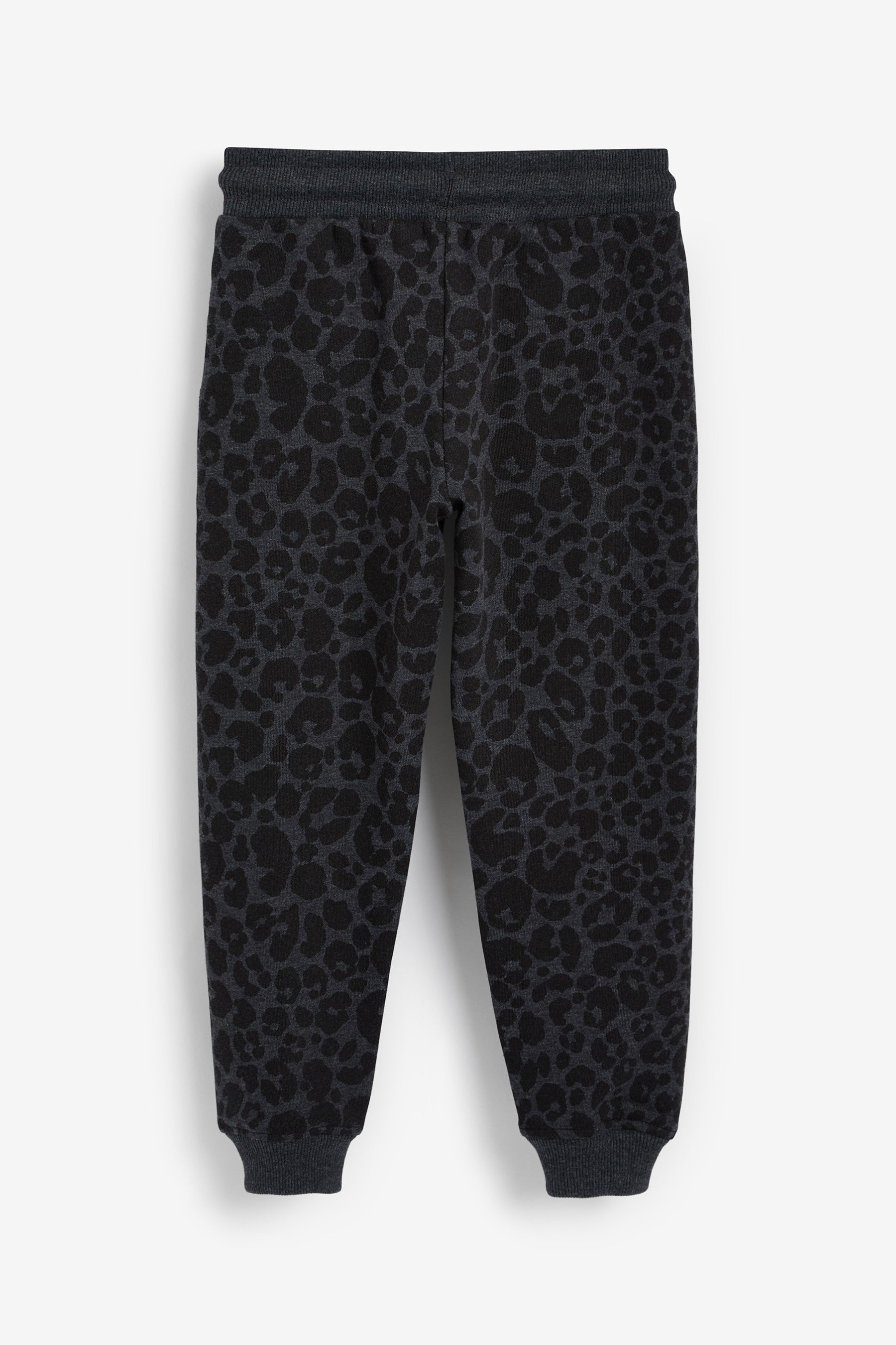 Black Animal Print/Blush Pink 2 Pack Joggers (3-16yrs)