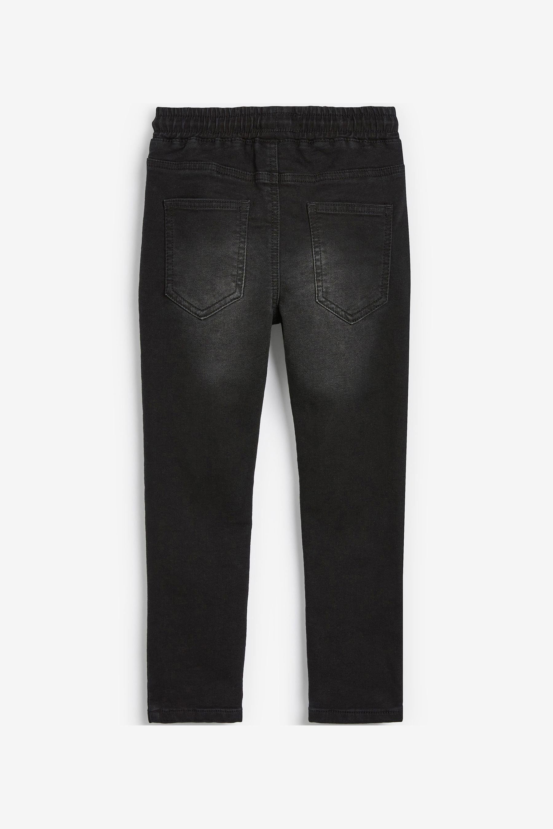 Black Stretch Elasticated Waist Jeans (3-16yrs)