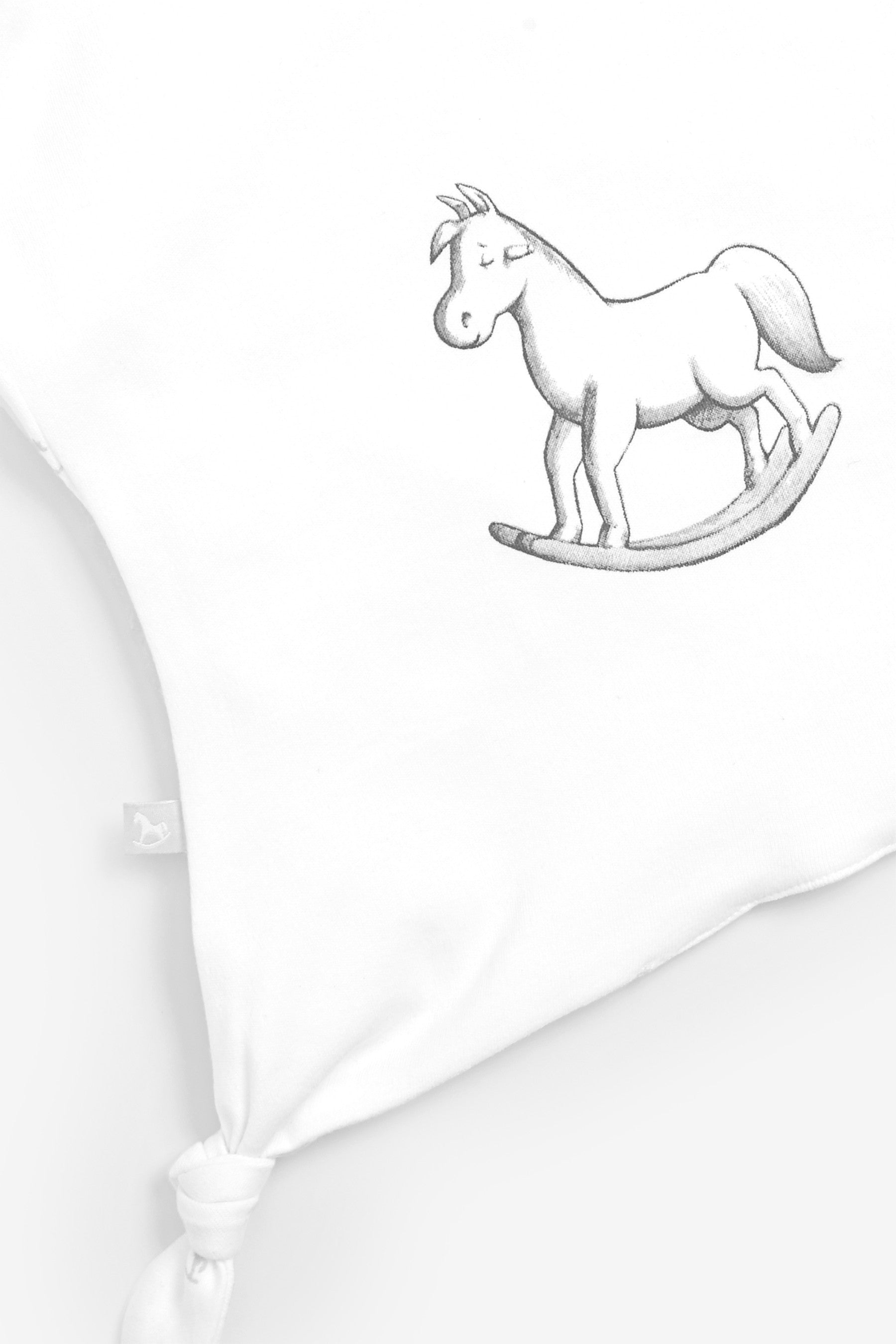 The Little Tailor White Sleepsuit, Hat & Comforter Gift Set