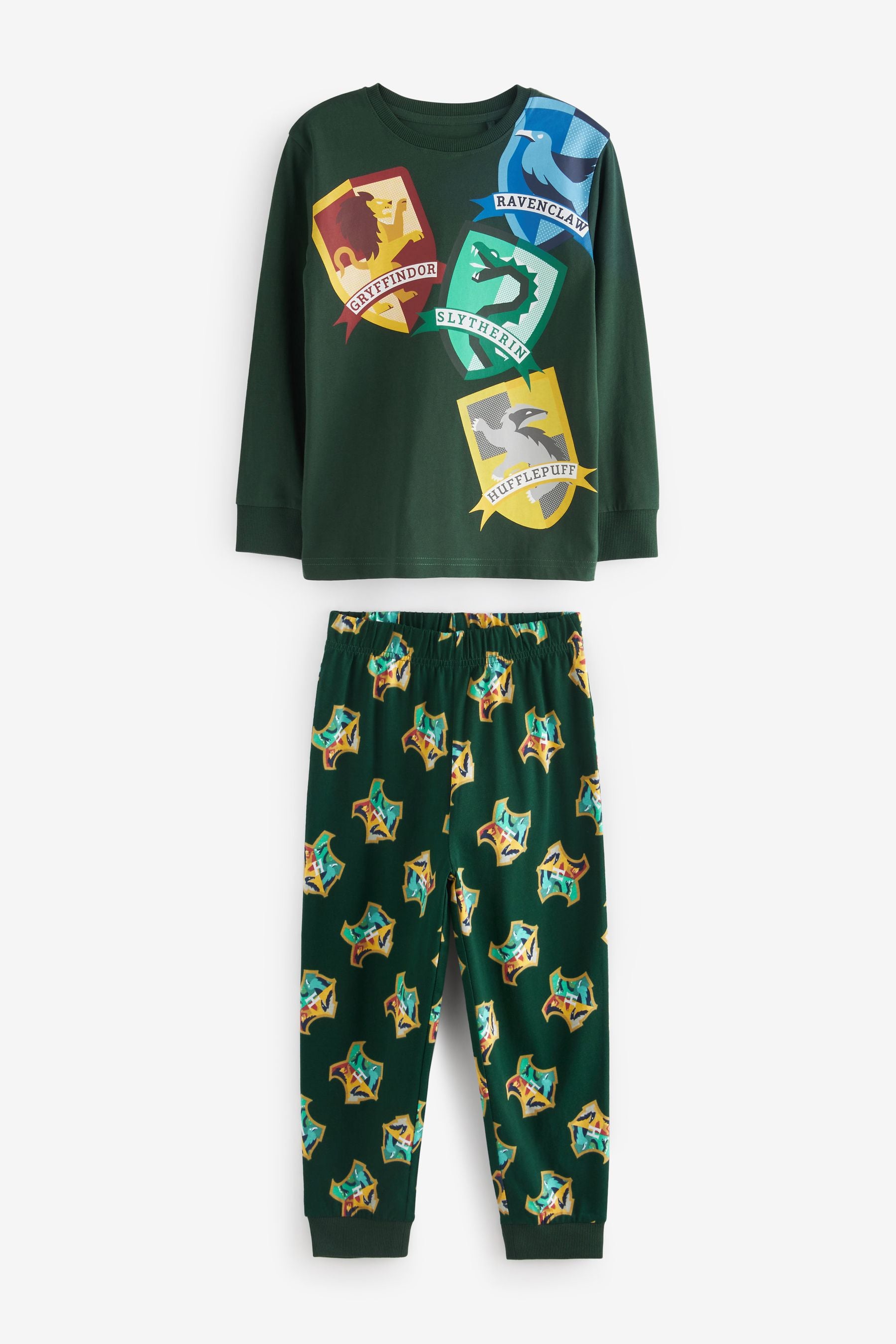 Harry Potter Green Pyjamas (4-16yrs)