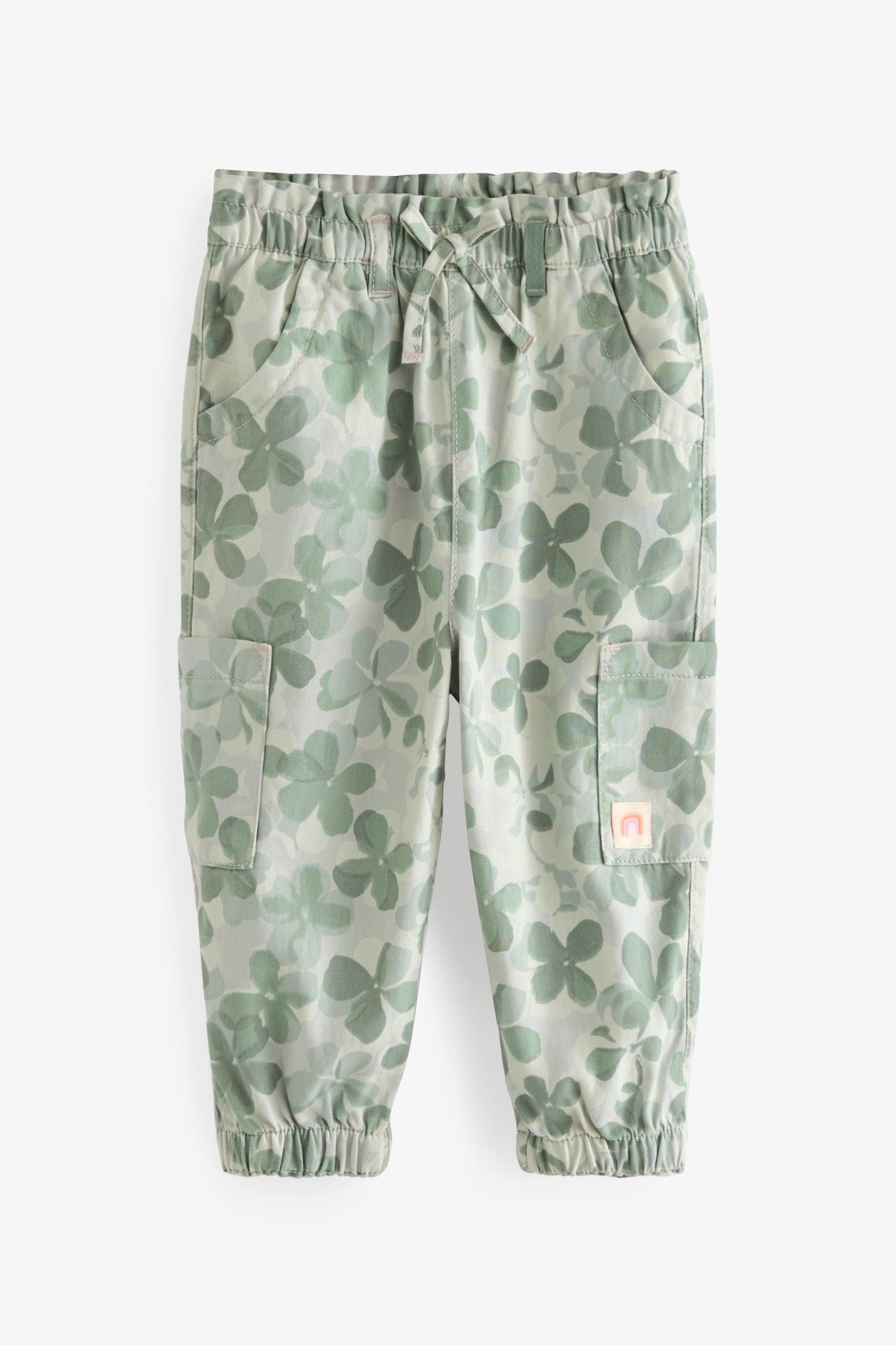 Mint Green Cargo Trousers (3mths-7yrs)