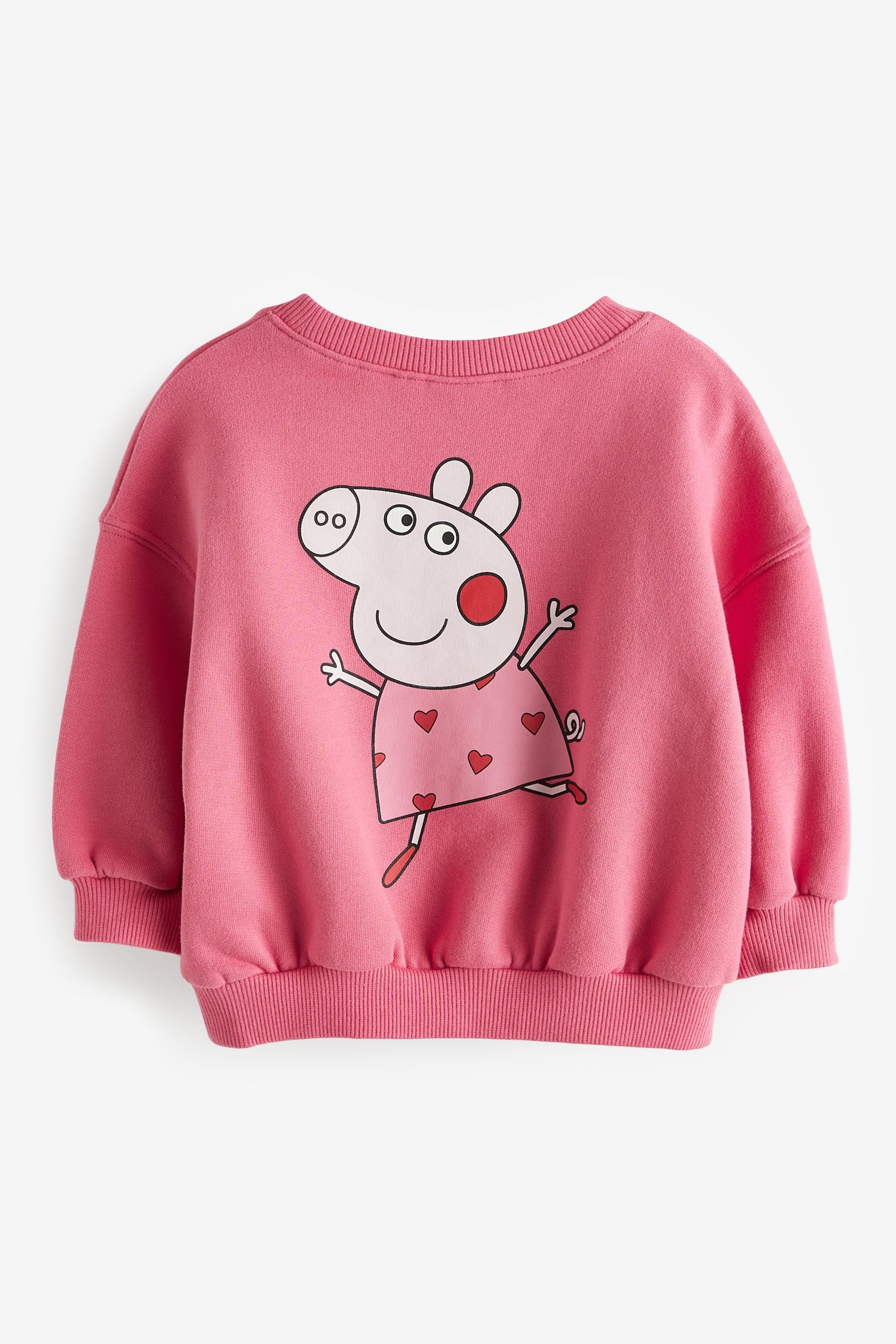 Pink Peppa Pig Crew Sweatshirt (3mths-7yrs)