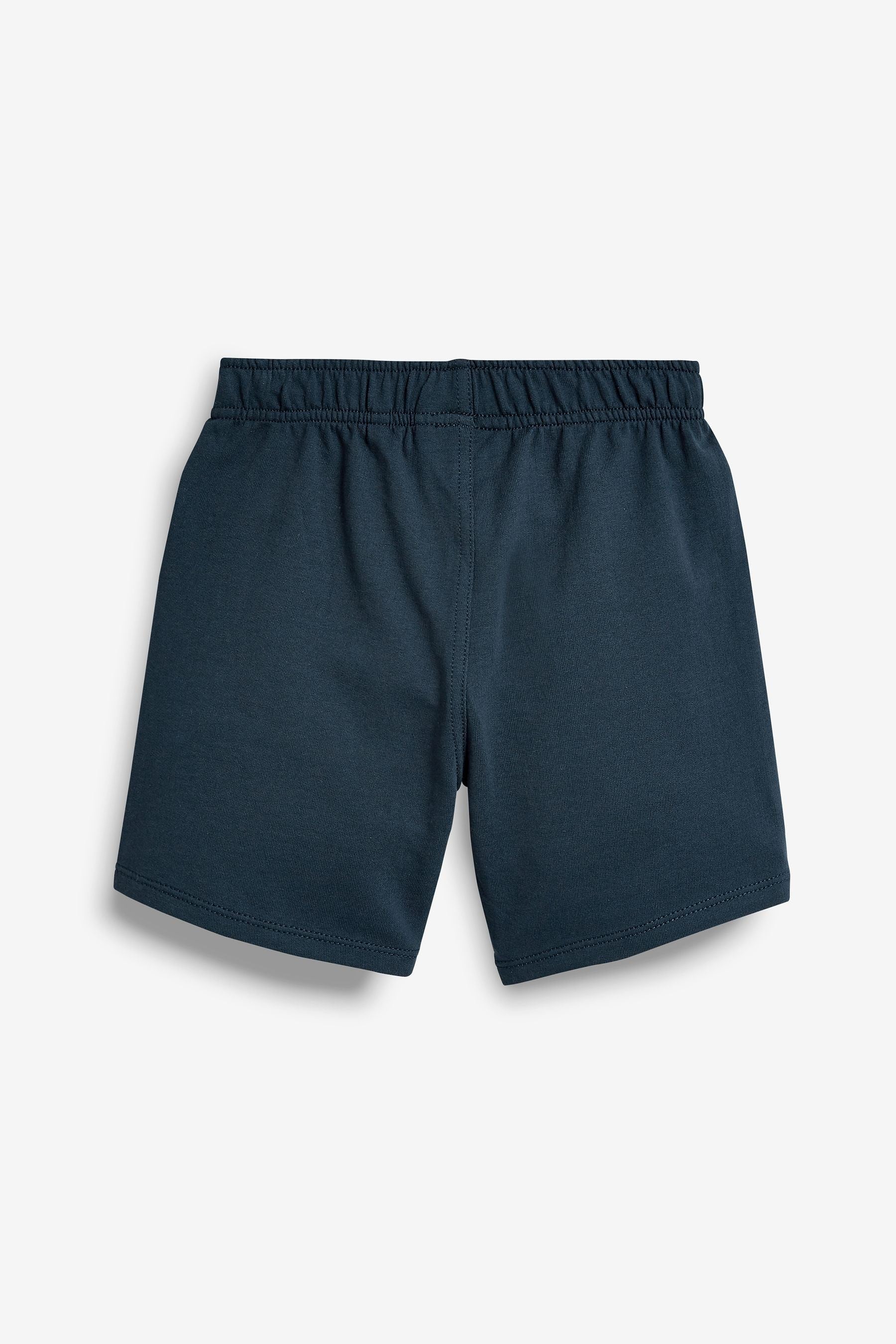 Navy Blue Jersey School Shorts (3-16yrs)