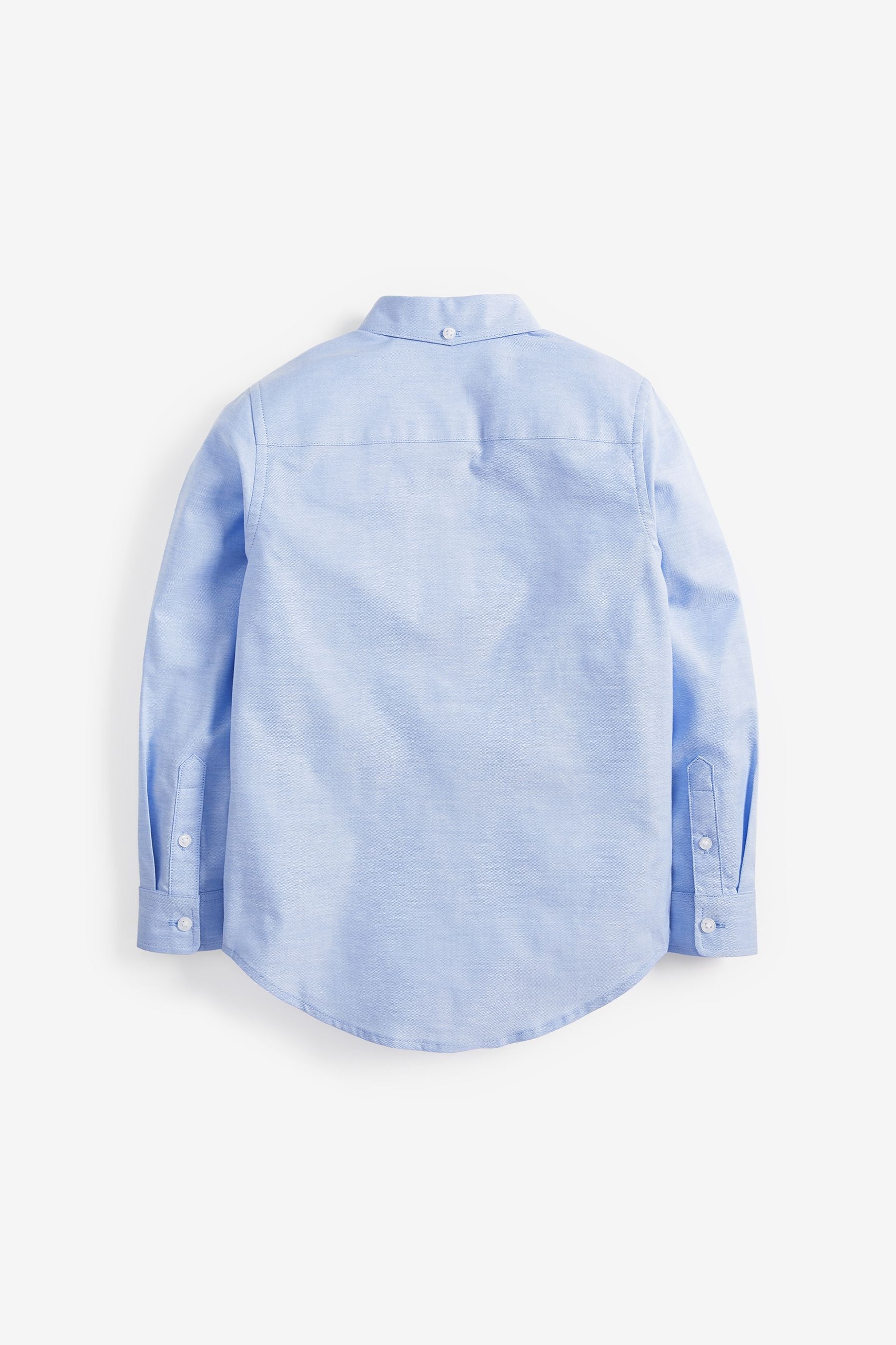 Blue Plain Oxford Shirt (3-16yrs)