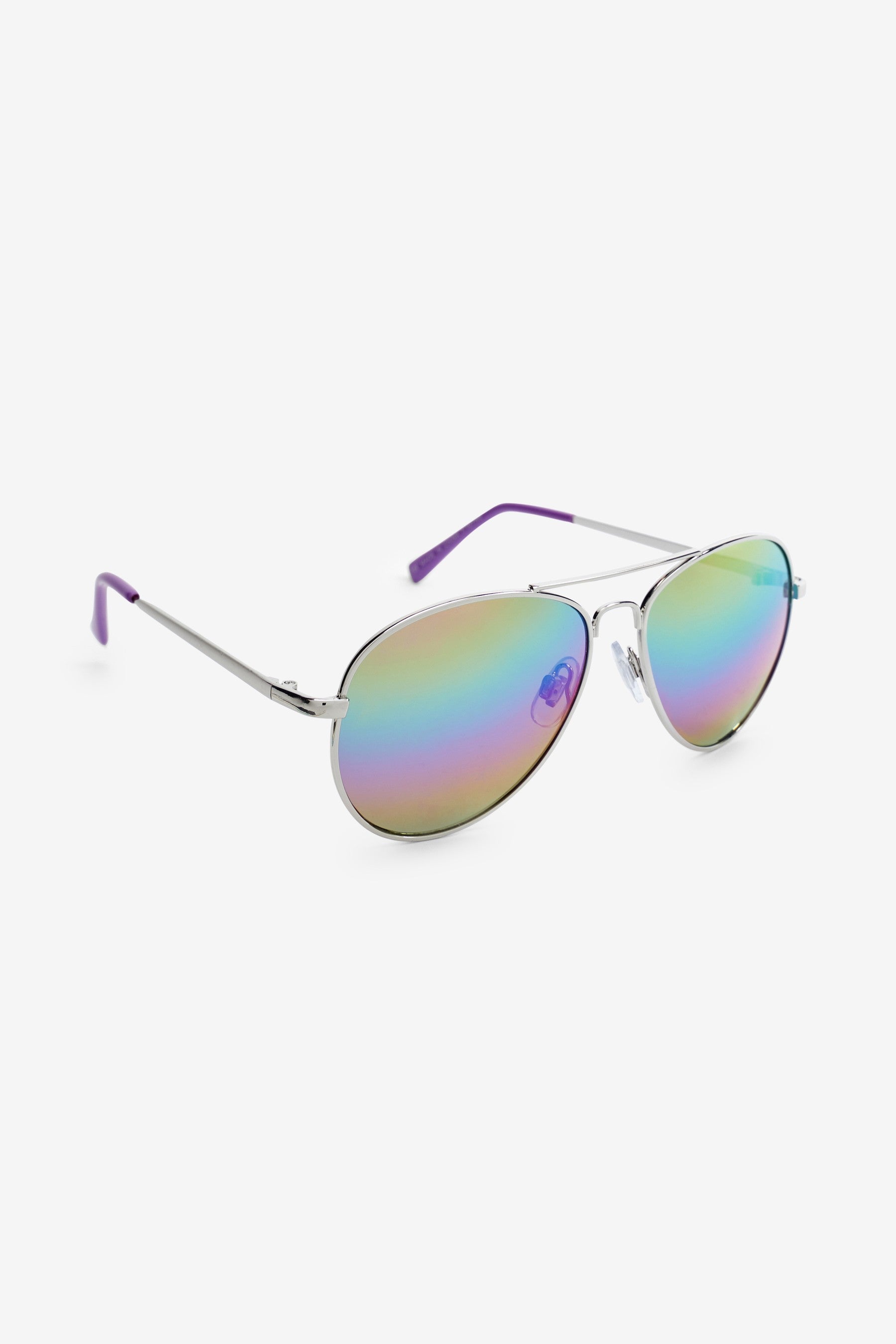 Rainbow Aviator Style Sunglasses