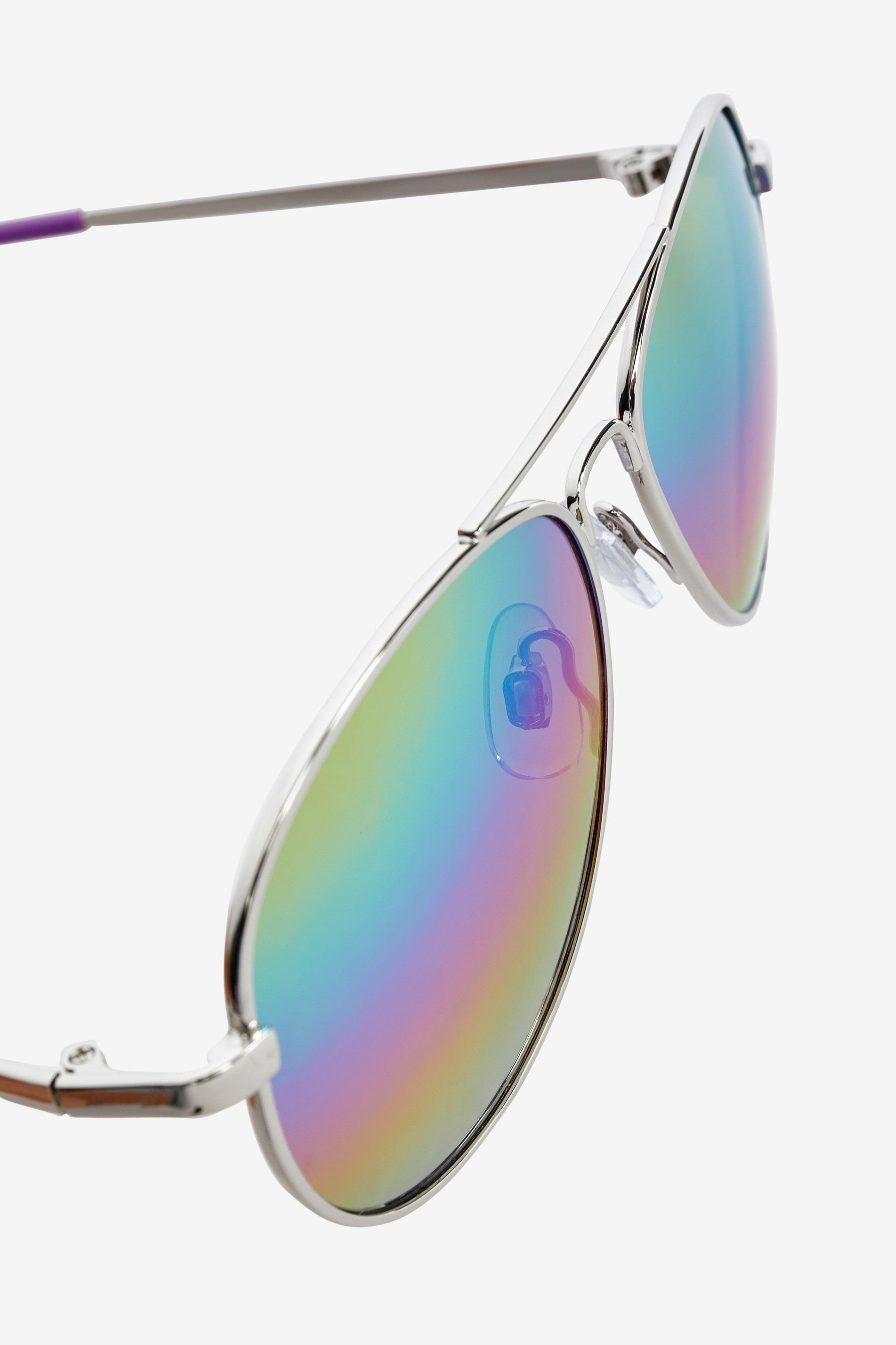 Rainbow Aviator Style Sunglasses