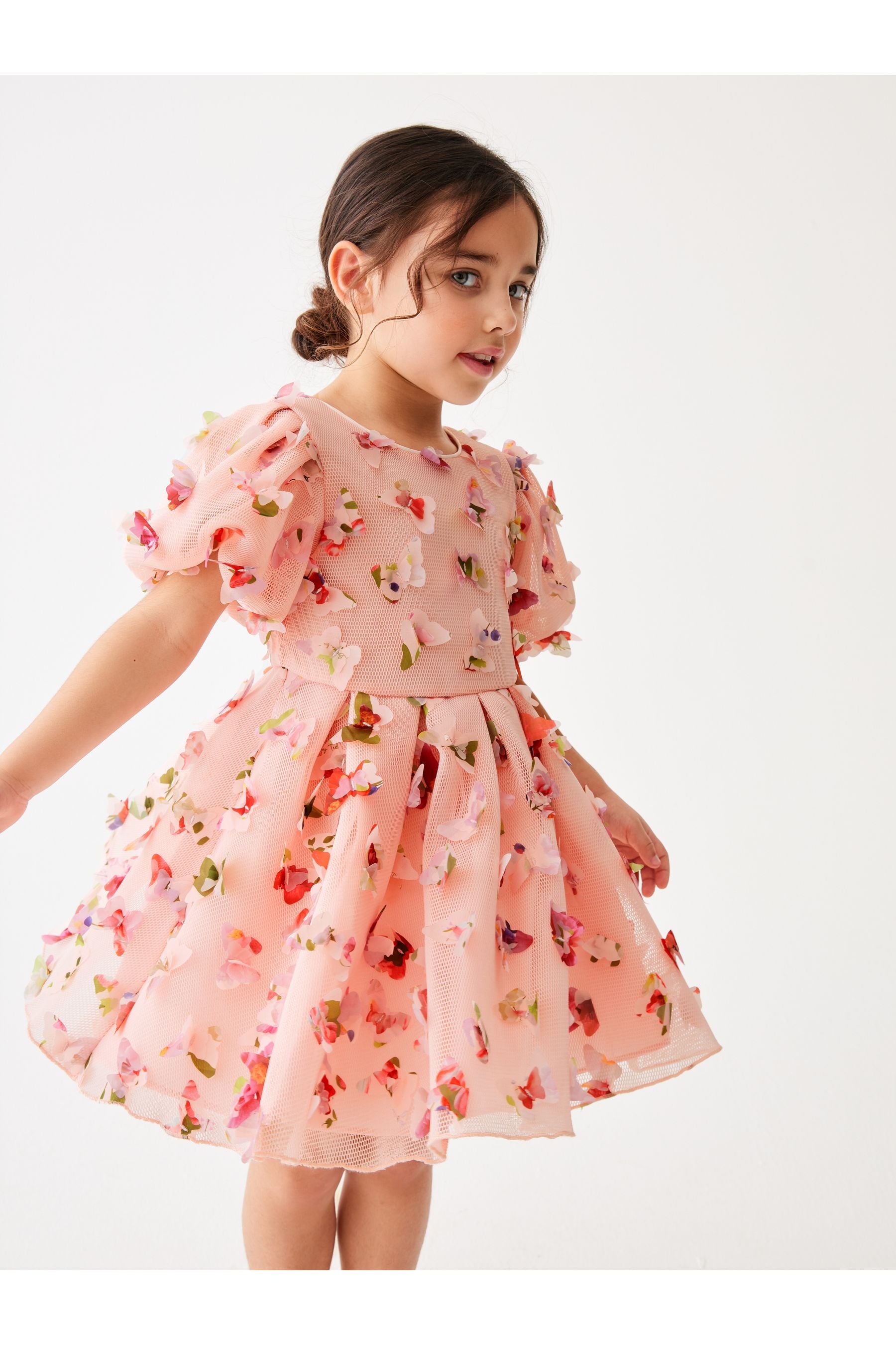 Pink Baker by Ted Baker Pink 3D Butterfly Dress