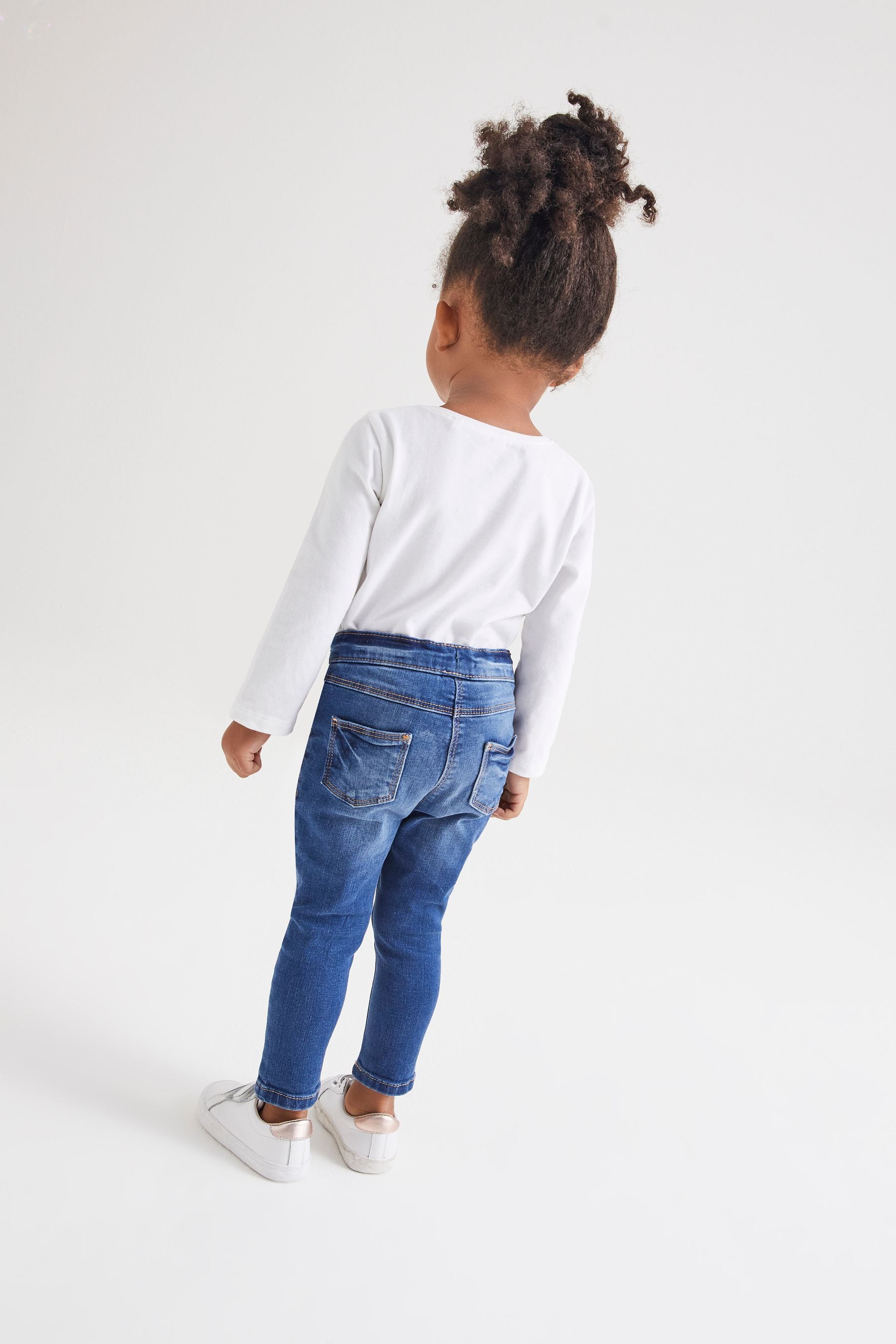 Mid Blue Denim Super Skinny Fit Jeggings (3mths-7yrs)