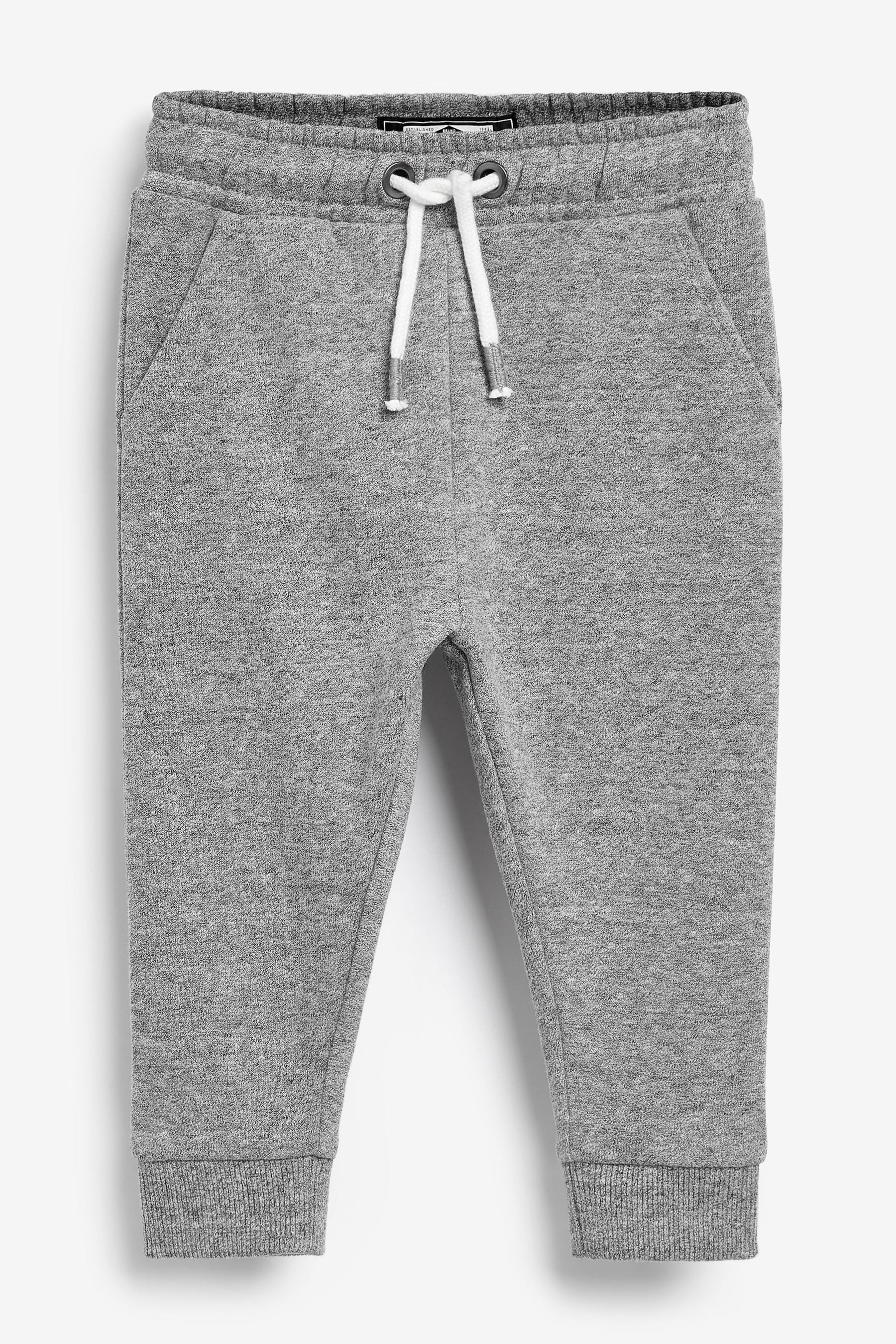 Mid Grey Soft Touch Jersey Joggers (3mths-7yrs)