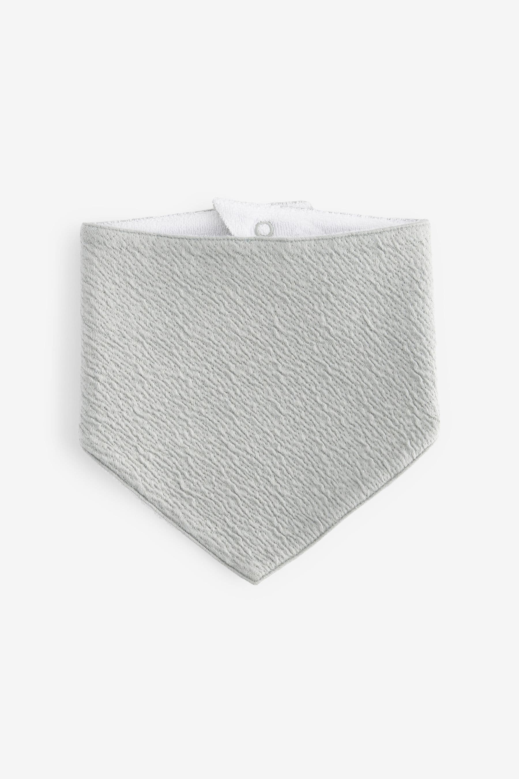 Sage Green/Neutral Baby Dribble Bibs 3 Pack