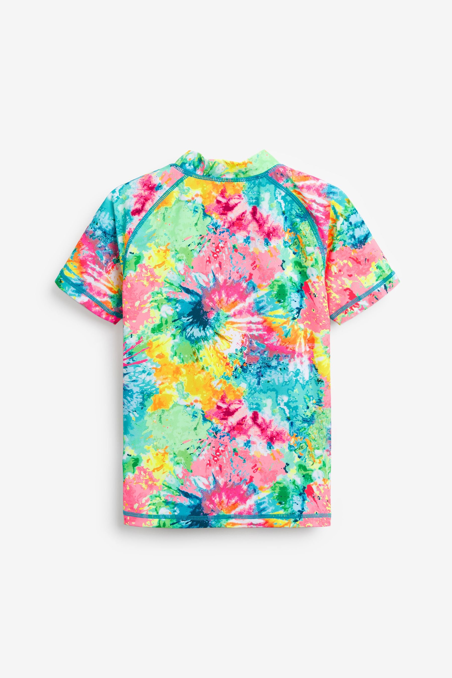 Multi Bright Tie Dye Rash Vest (3-16yrs)