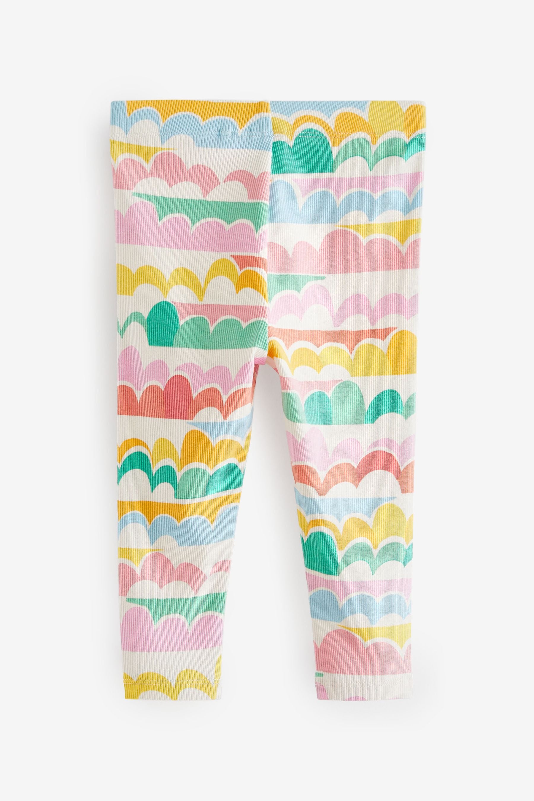 Rainbow Rib Jersey Leggings (3mths-7yrs)