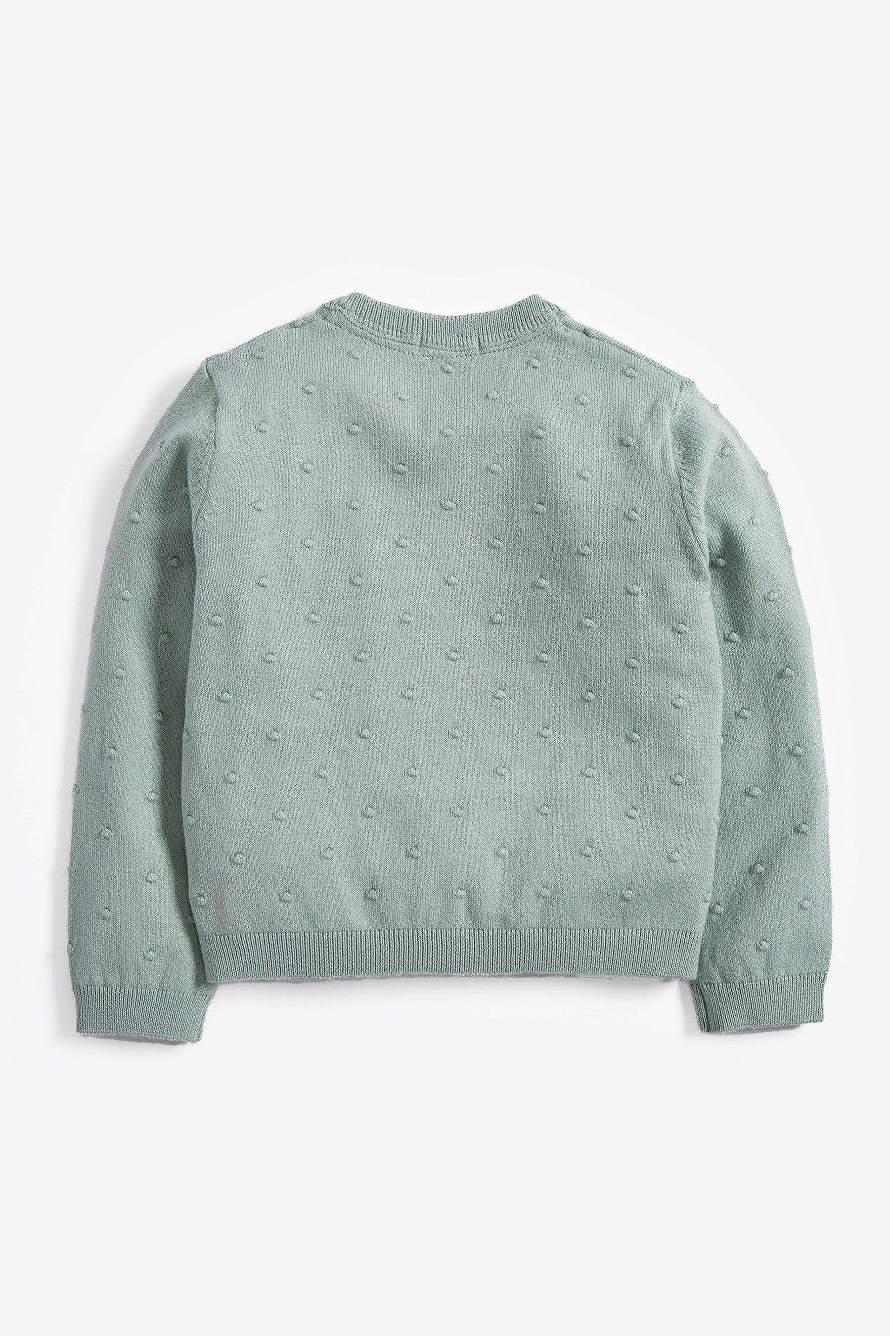 Mint Green Bobble Cardigan (3mths-10yrs)