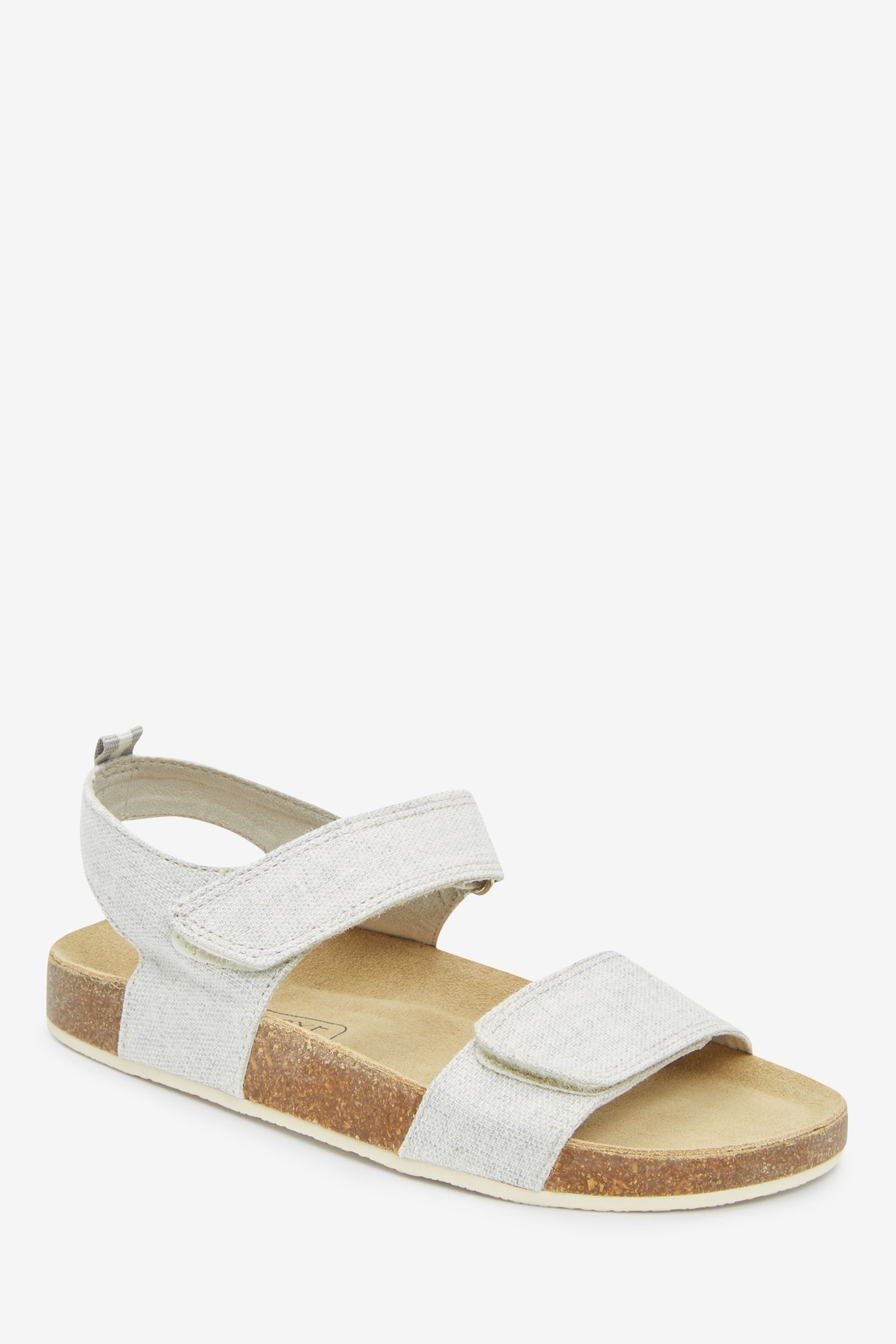 Grey Corkbed Comfort Sandals