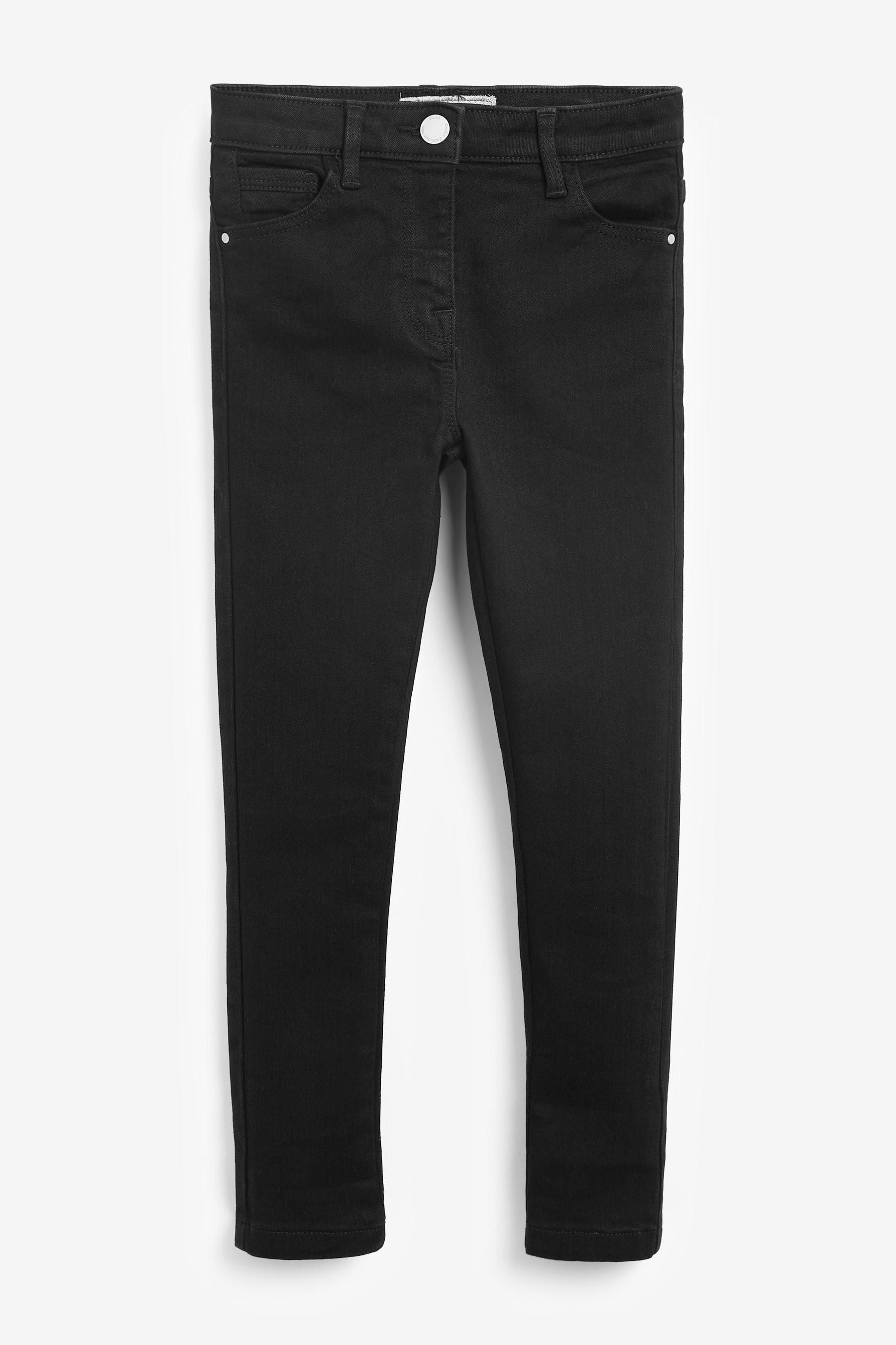 Black Denim Skinny Jeans (3-16yrs)