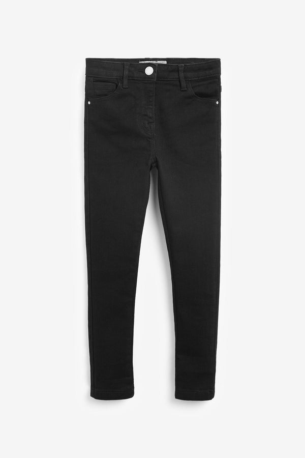 Black Denim Skinny Jeans (3-16yrs)