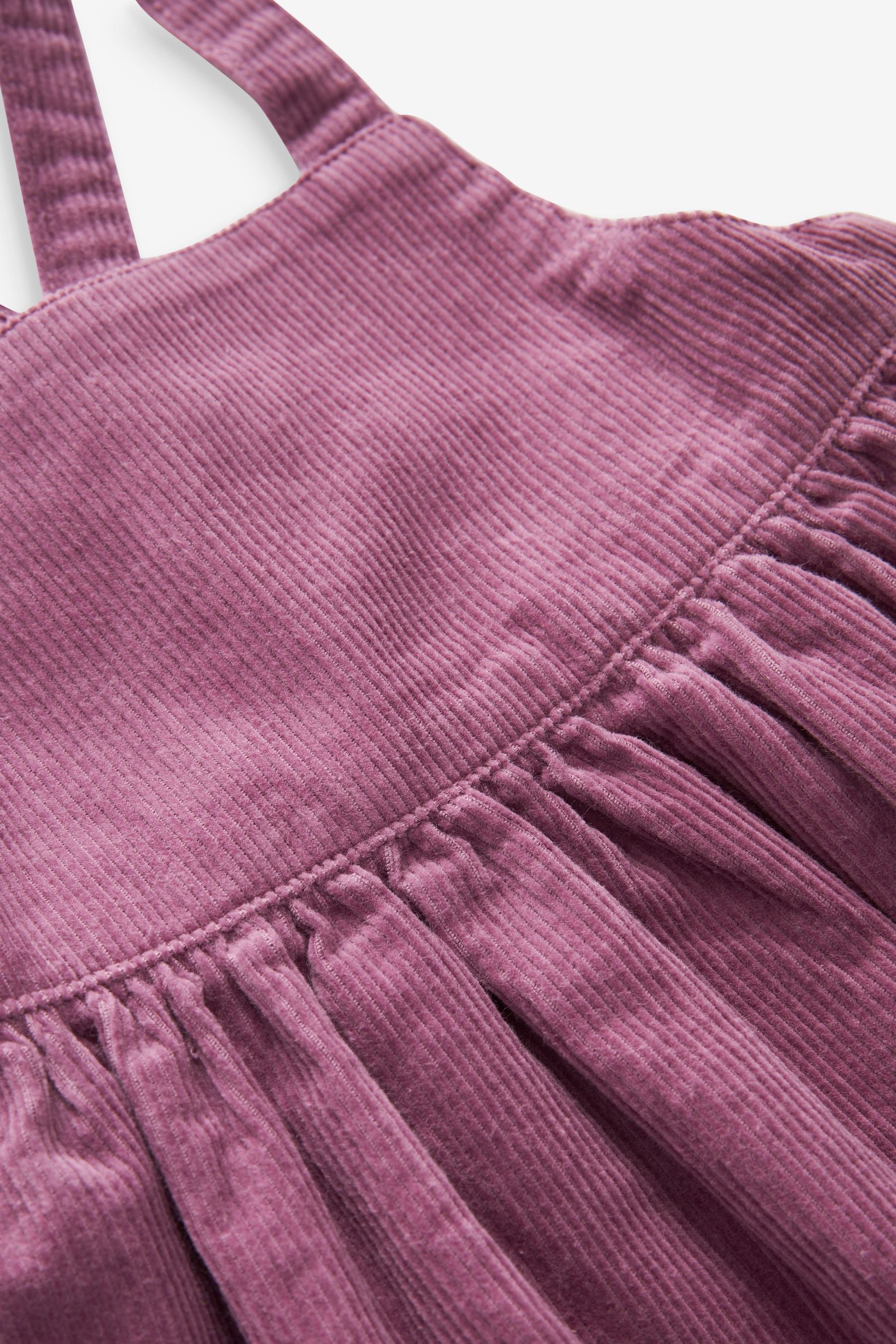 Lilac Purple Corduroy Pinafore Dress (3mths-8yrs)