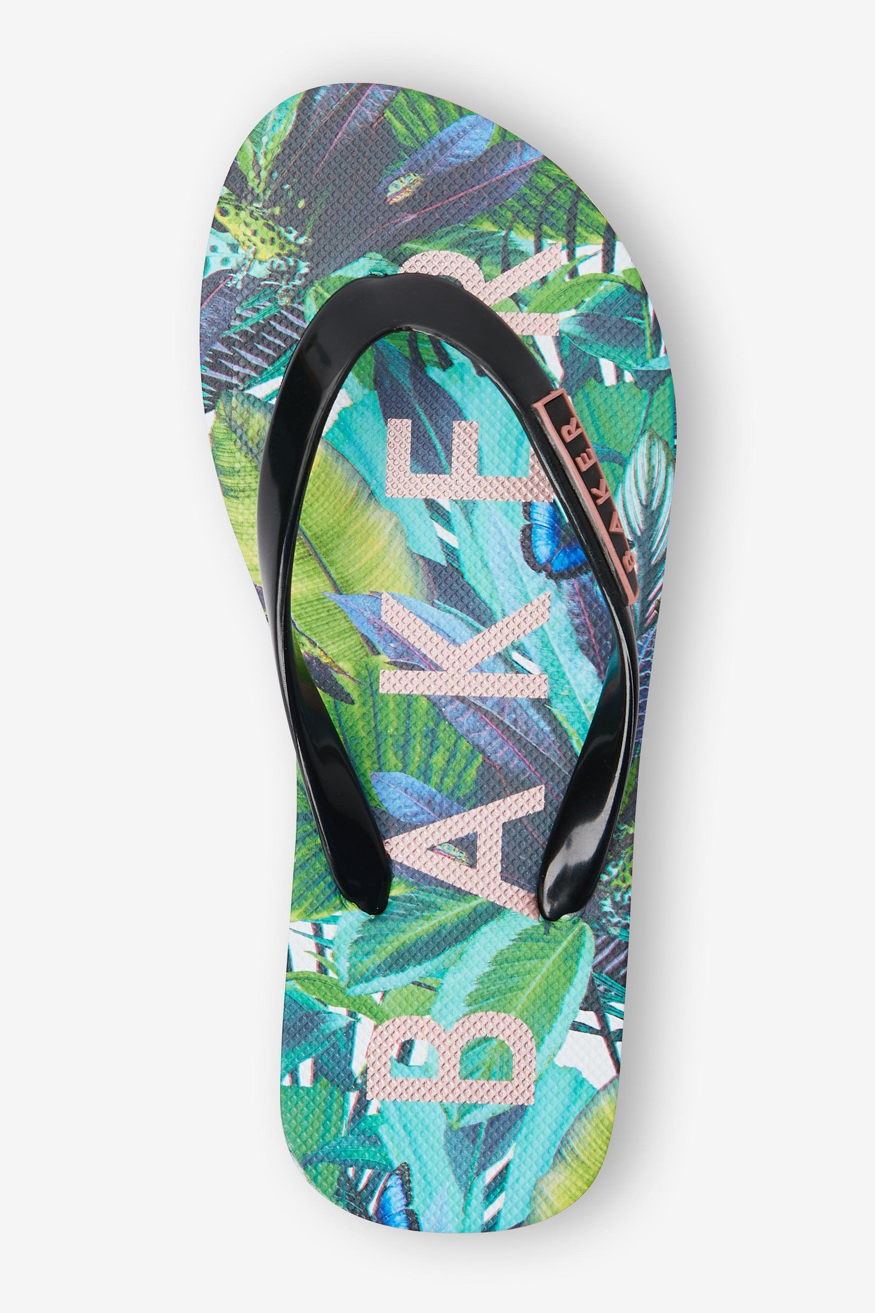 Baker by Ted Baker Tropical Printed Flip Flops