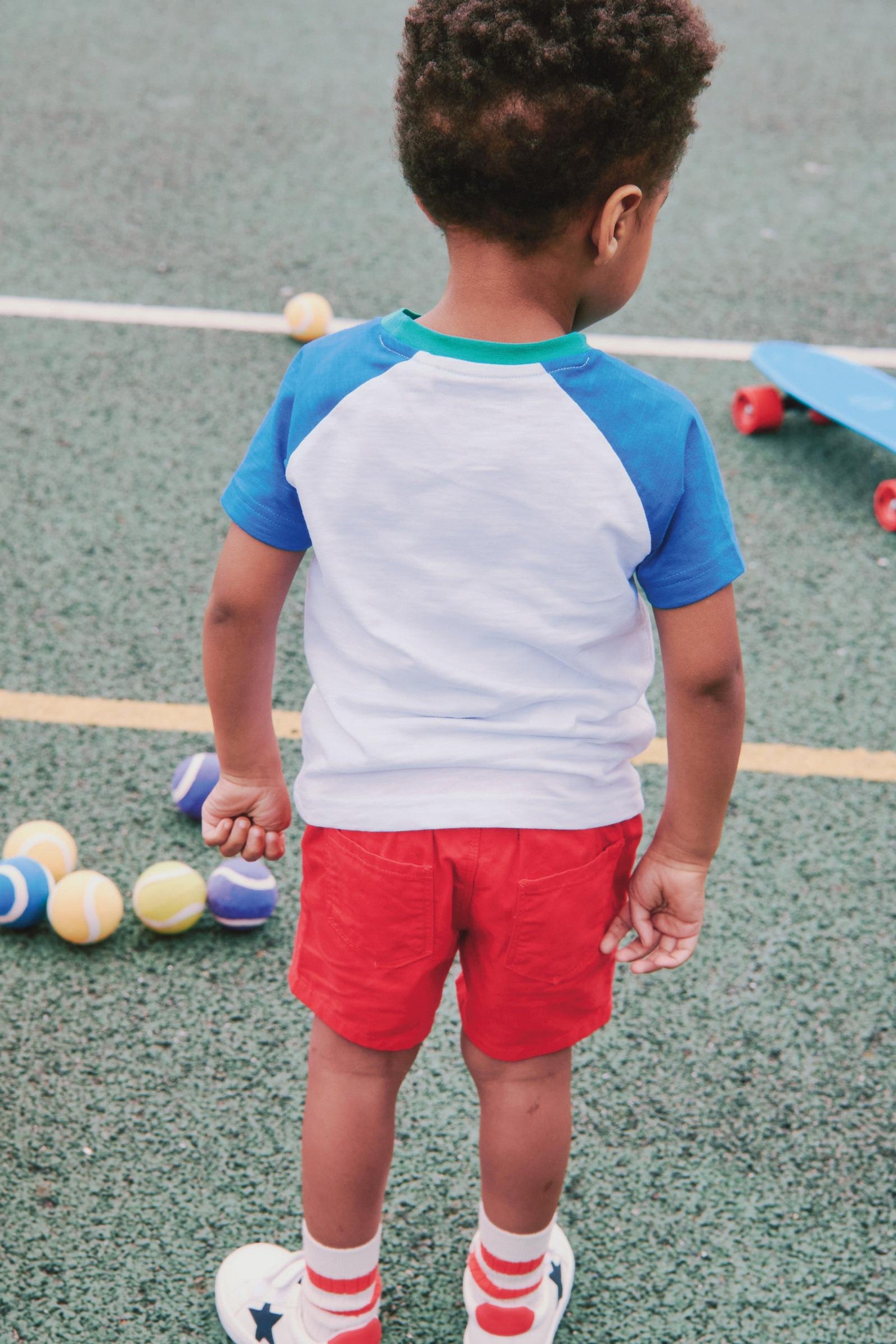 Red Pull-On Shorts (3mths-7yrs)