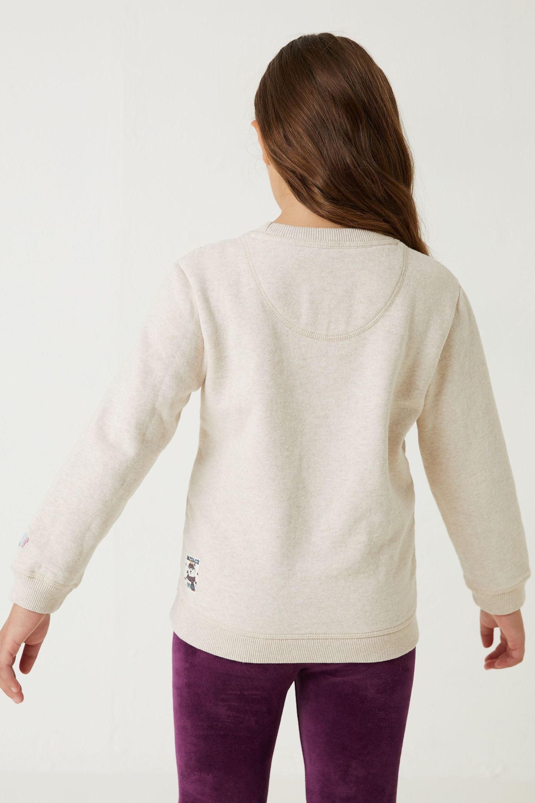 Natural FatFace Mountains Sweatshirt